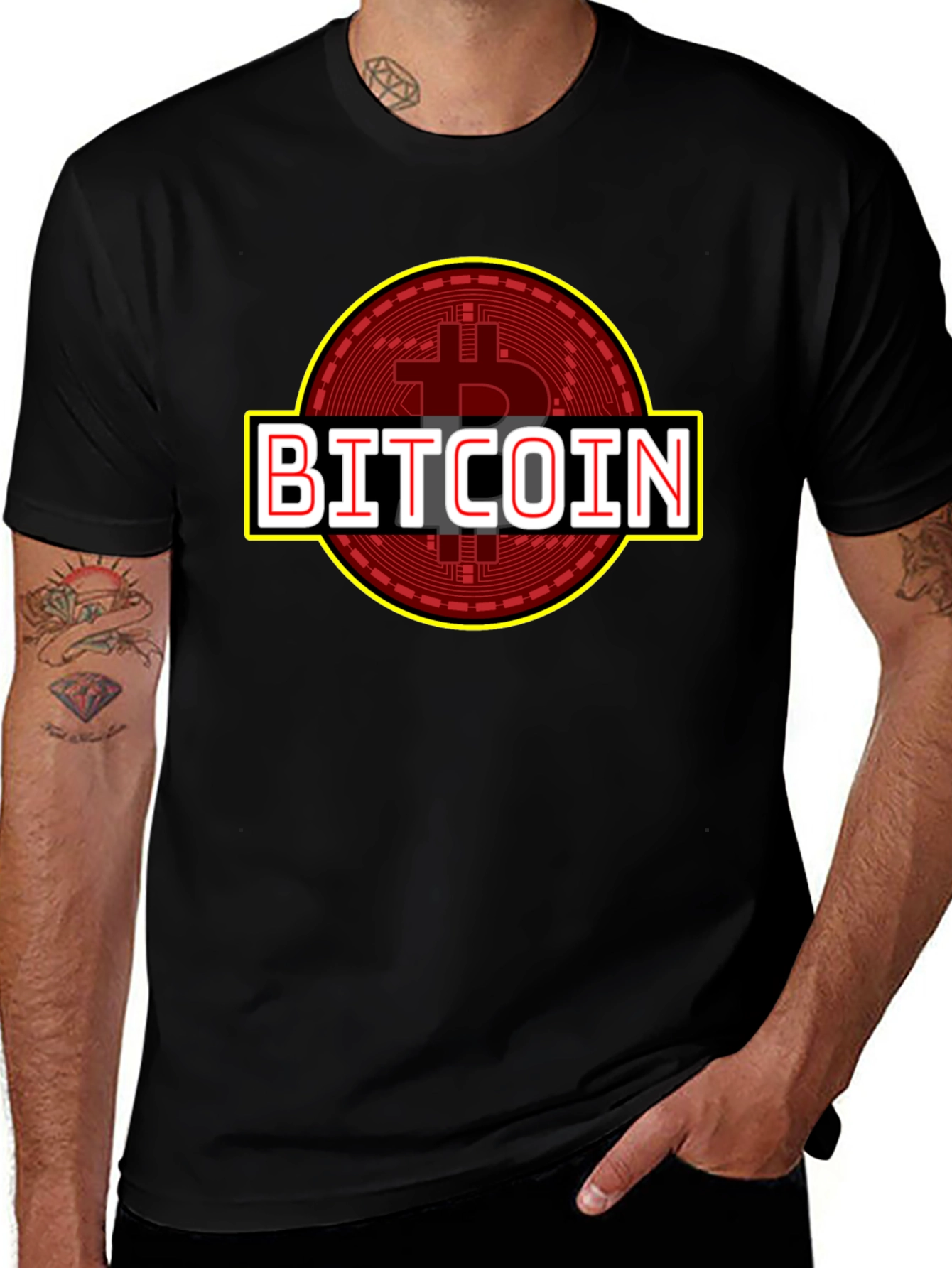 Bitcoin Graphic Tee - Crypto Currency T-Shirt