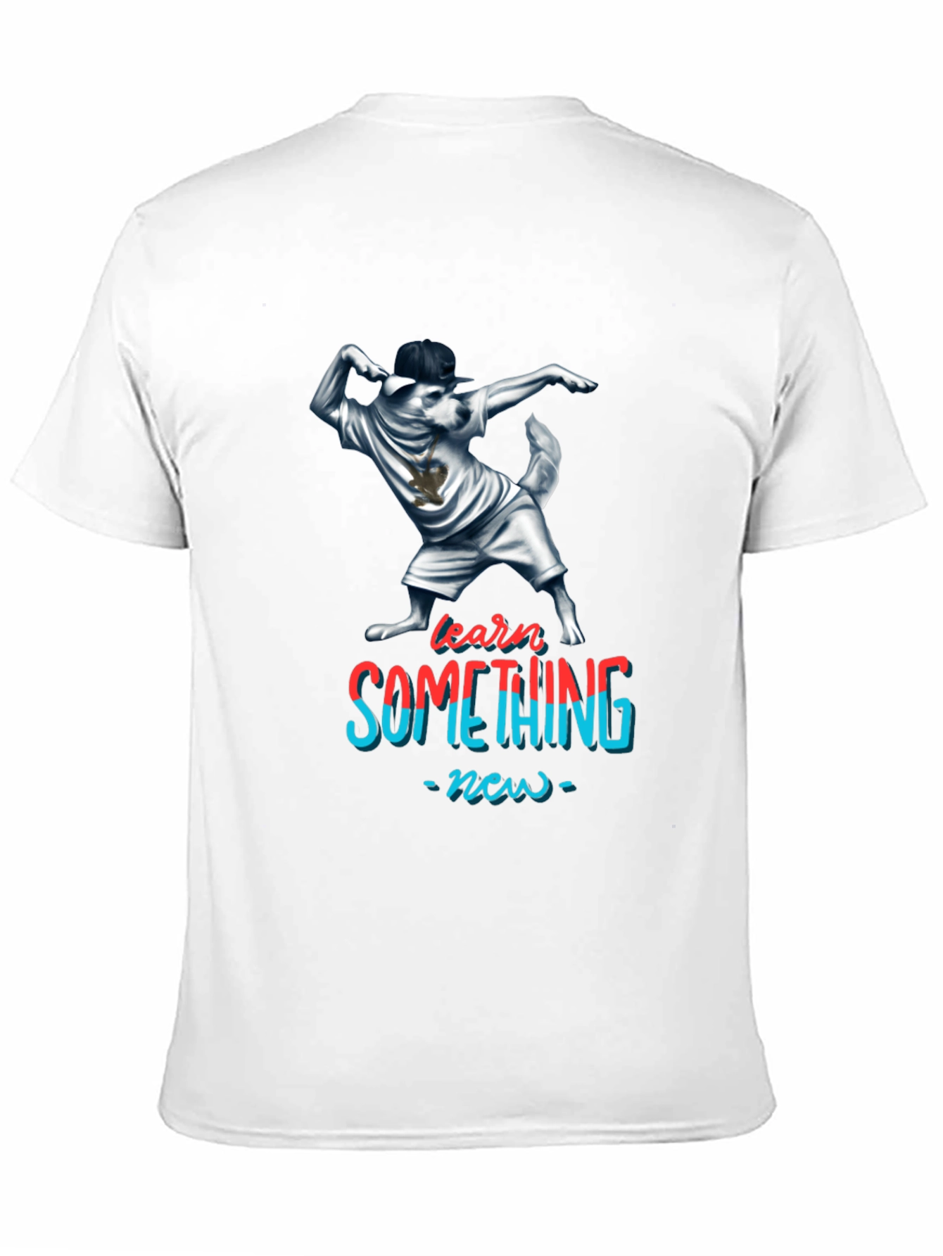 Dabbing Dog T-Shirt - Learn Something New