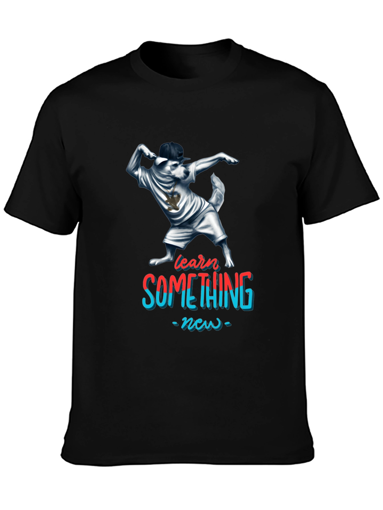 Dabbing Dog T-Shirt - Learn Something New