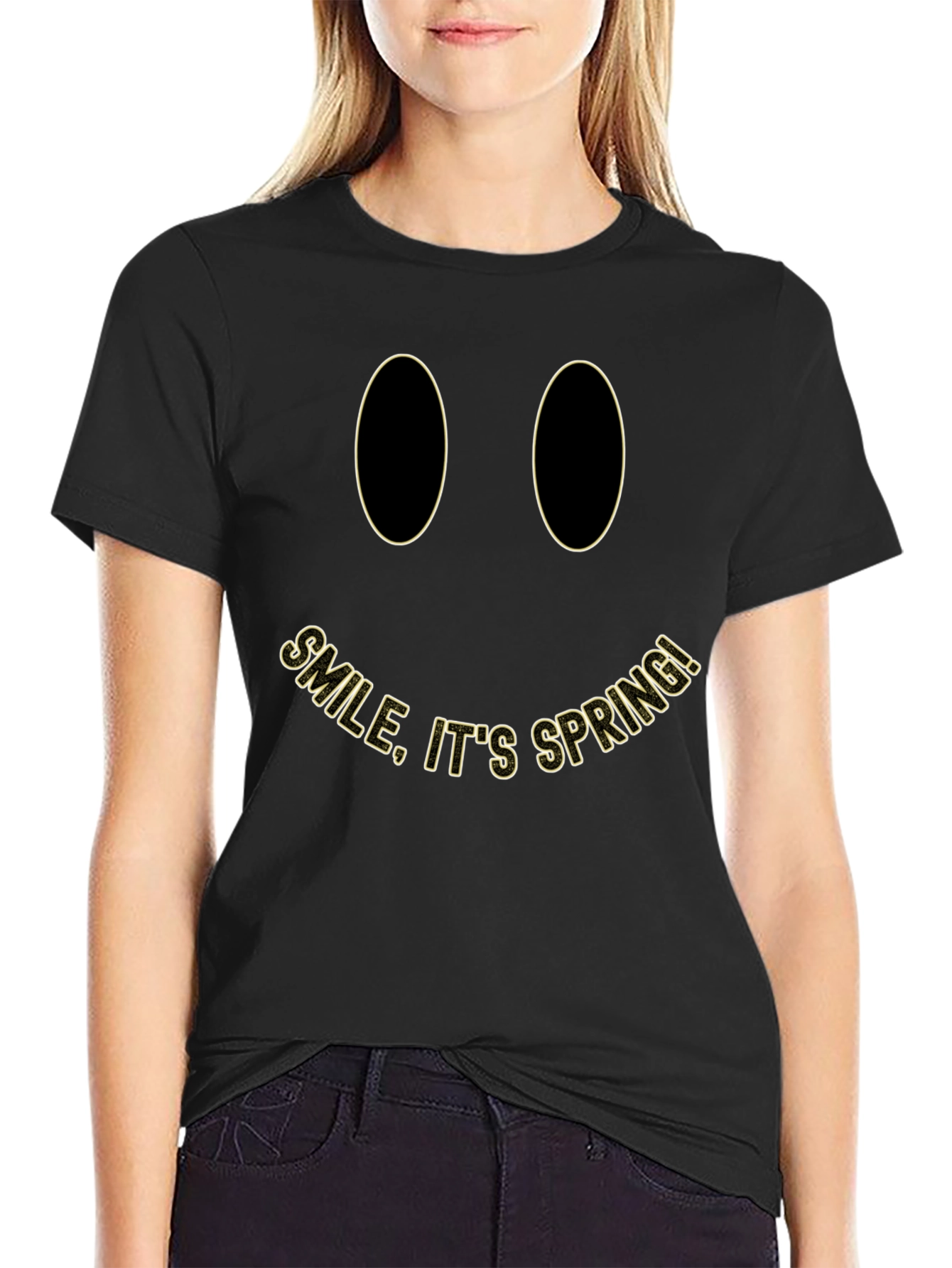 Smile Its Spring! Graphic T-Shirt