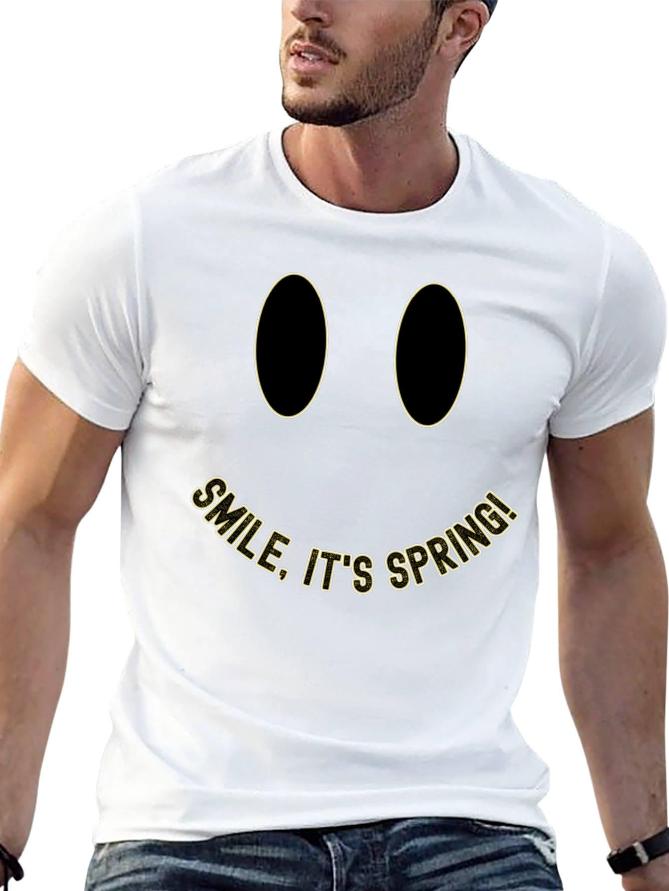Smile Its Spring! Graphic T-Shirt