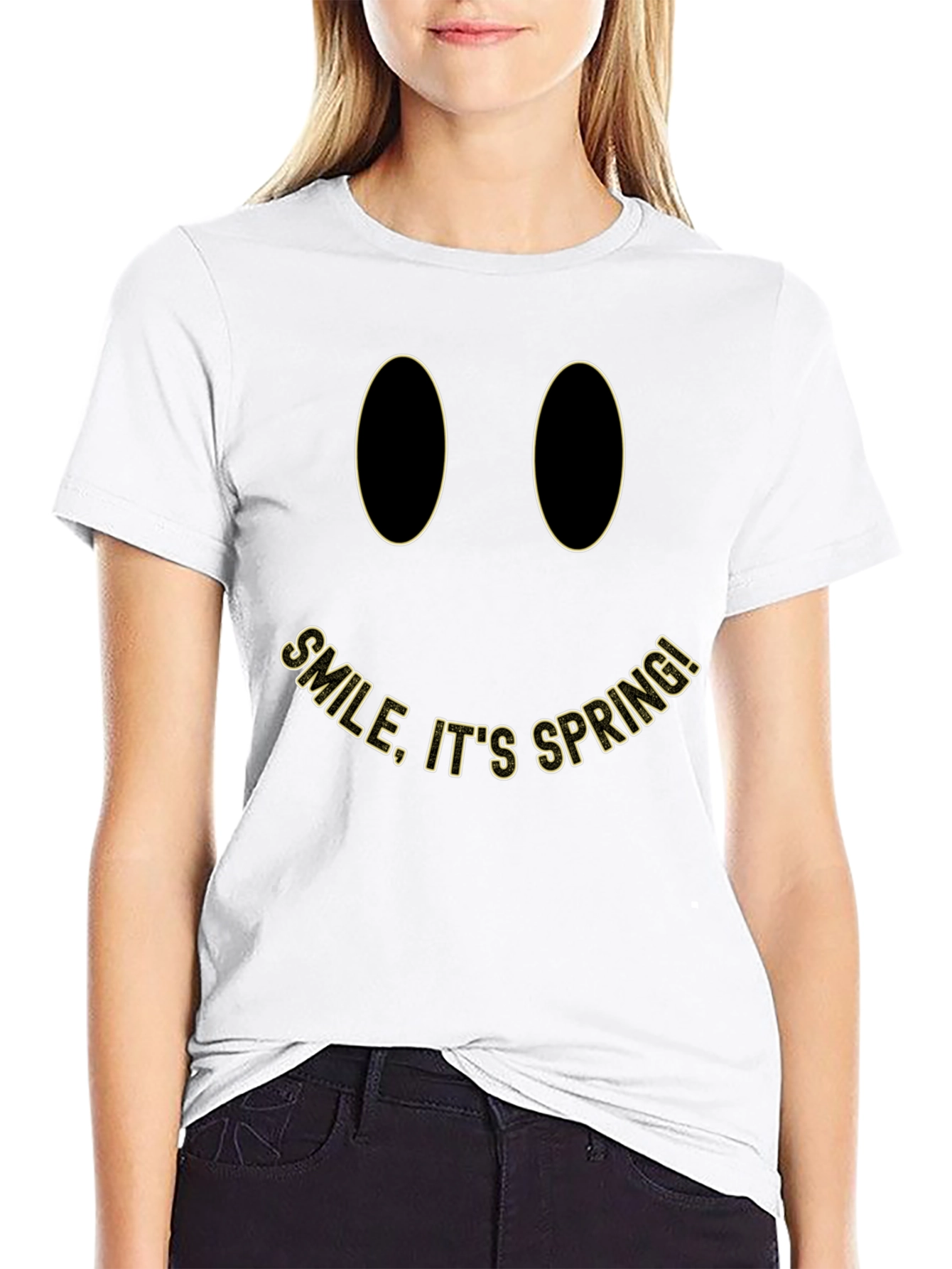 Smile Its Spring! Graphic T-Shirt