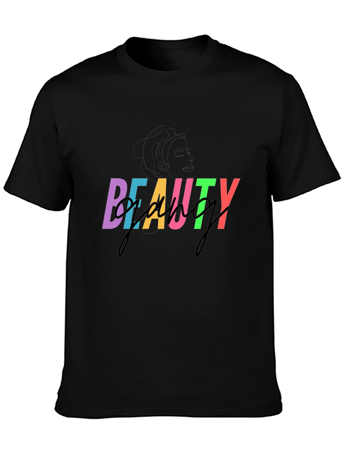 Beauty Graphic Black T-Shirt