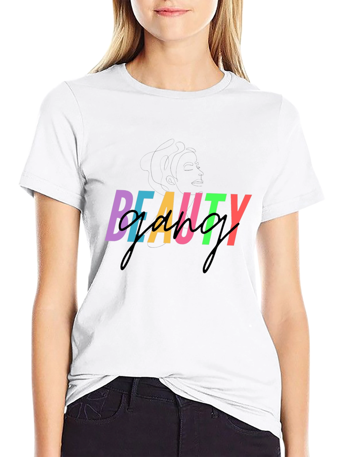 Beauty Graphic Black T-Shirt