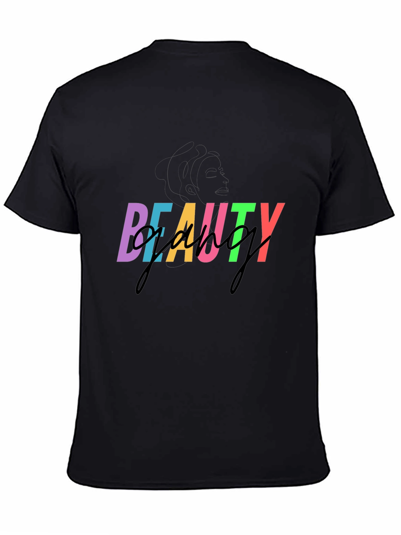 Beauty Graphic Black T-Shirt