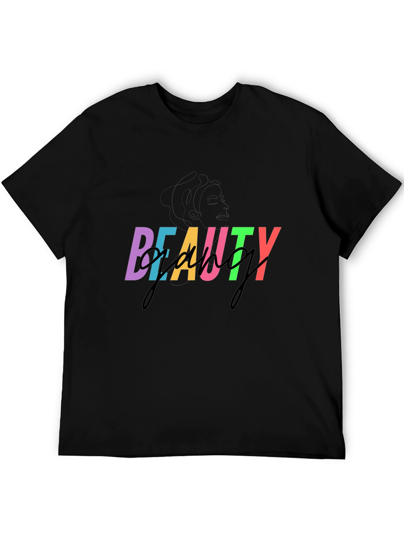 Beauty Graphic Black T-Shirt