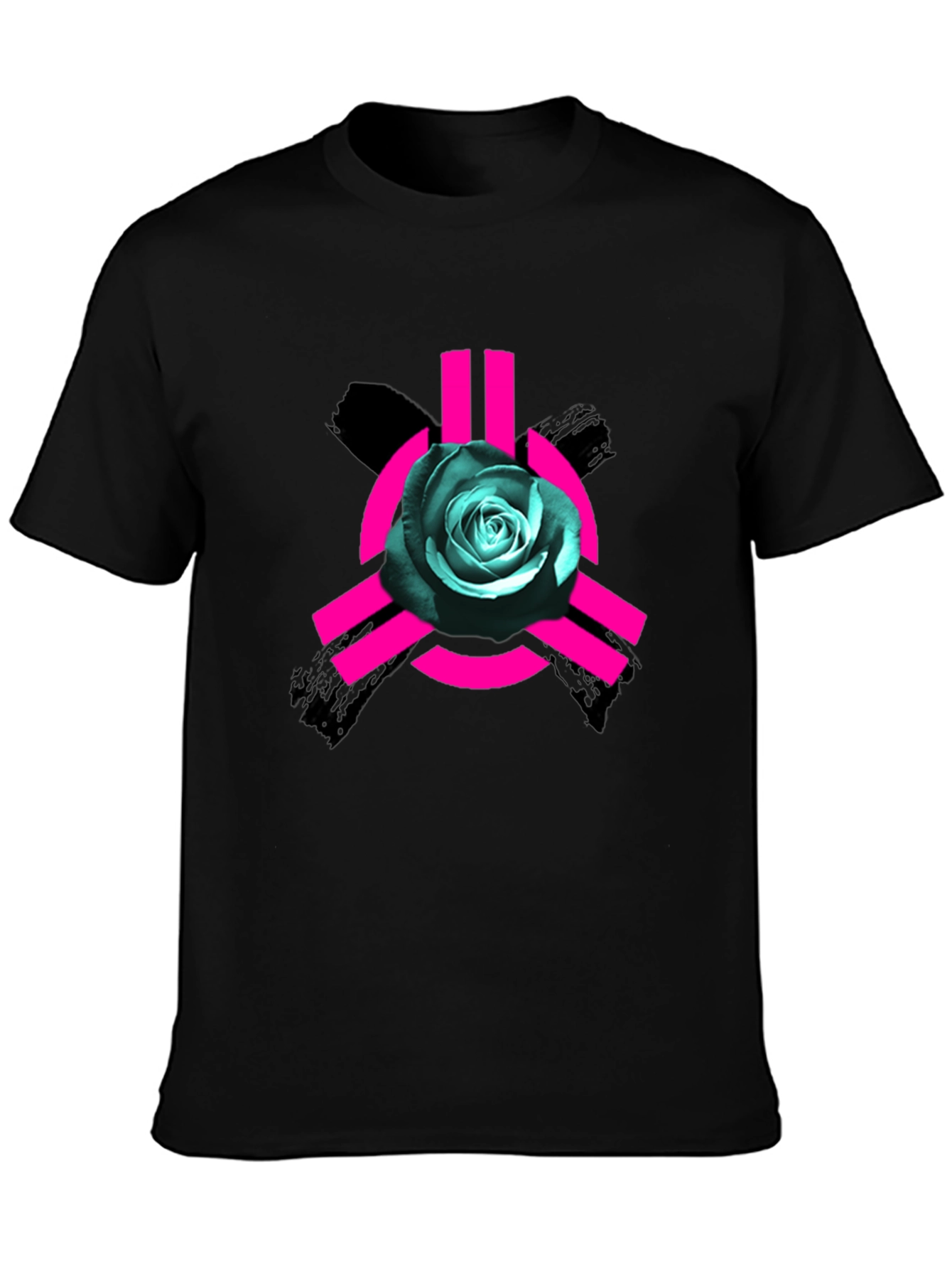 Rose Symbol Graphic T-Shirt - Bold Streetwear Style