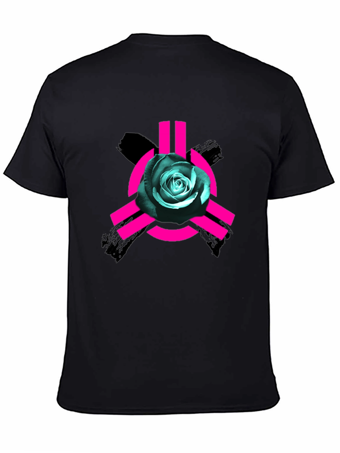 Rose Symbol Graphic T-Shirt - Bold Streetwear Style