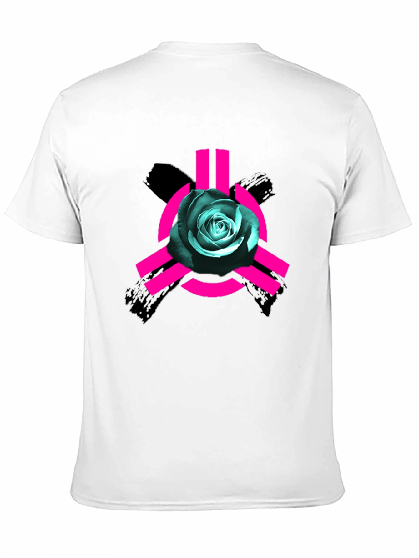 Rose Symbol Graphic T-Shirt - Bold Streetwear Style