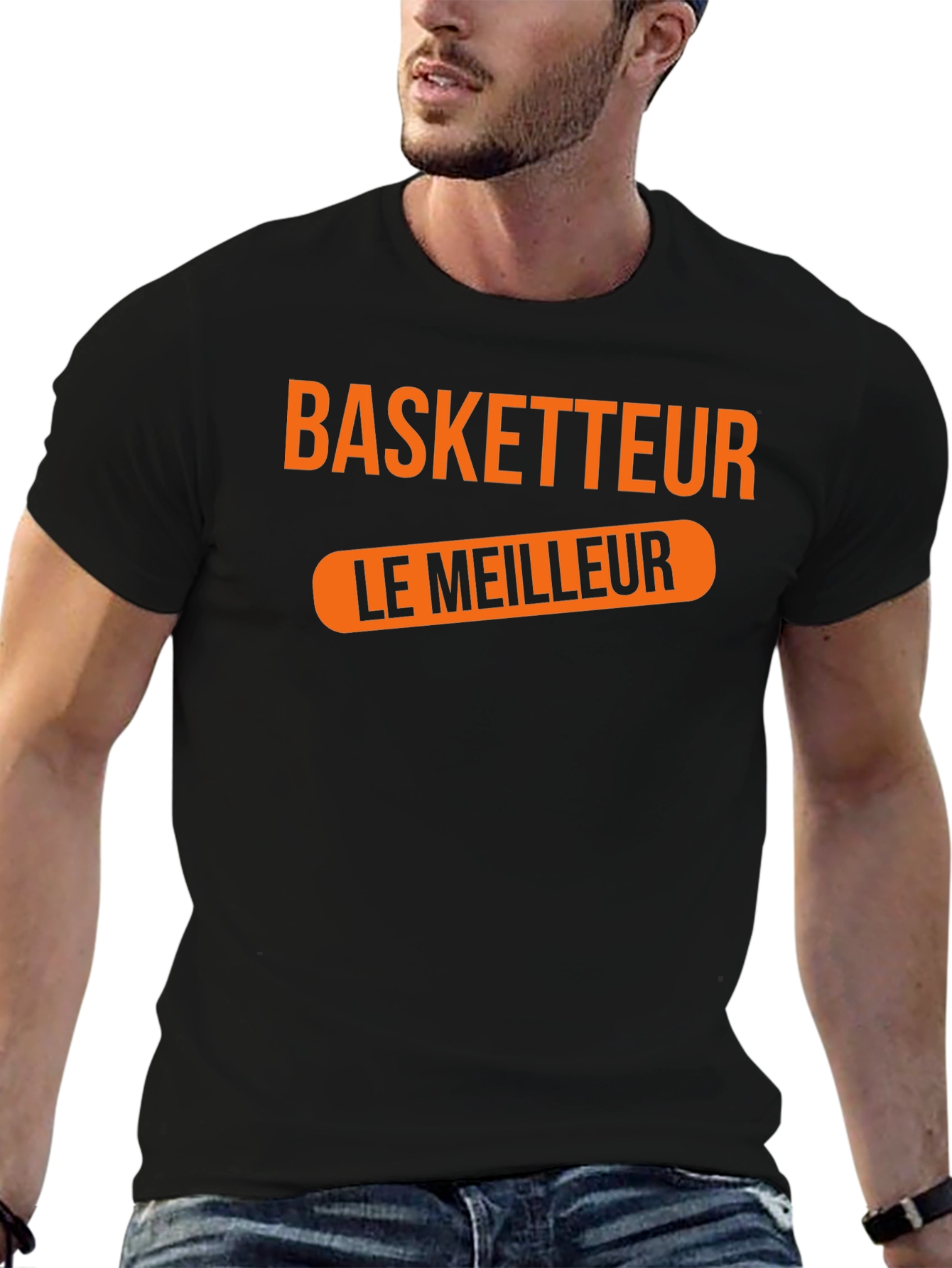 Basketball Player T-Shirt: Le Meilleur
