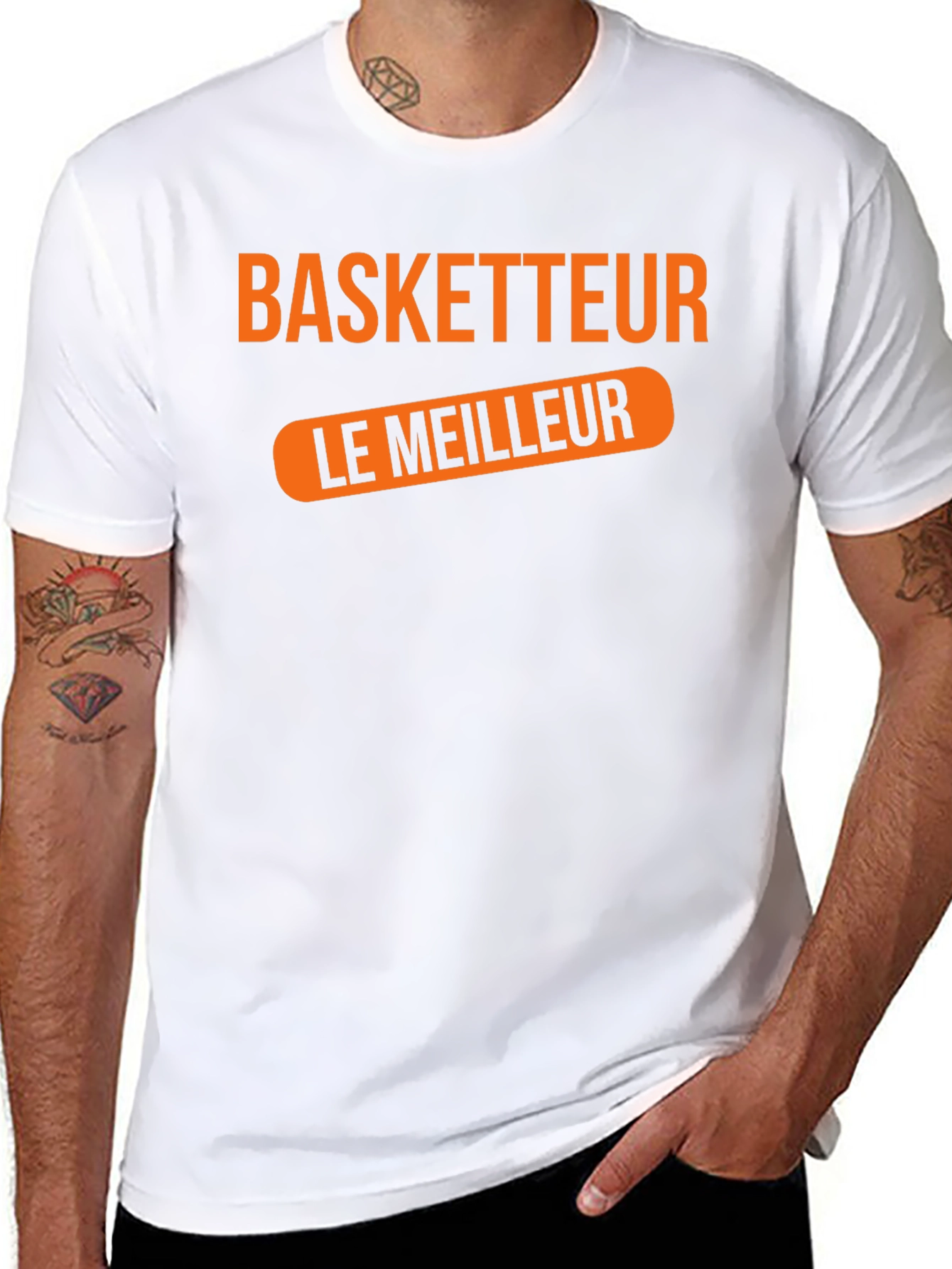 Basketball Player T-Shirt: Le Meilleur