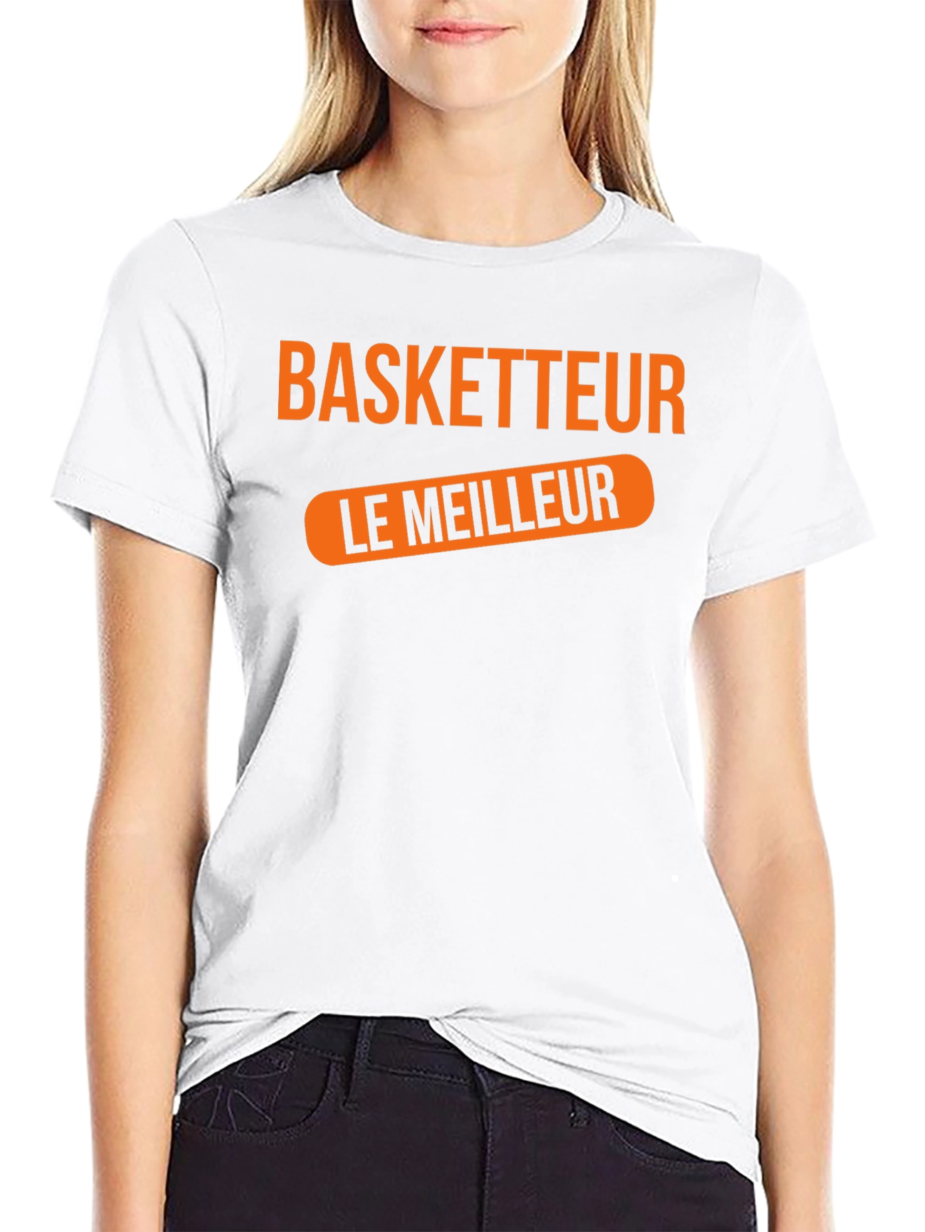 Basketball Player T-Shirt: Le Meilleur