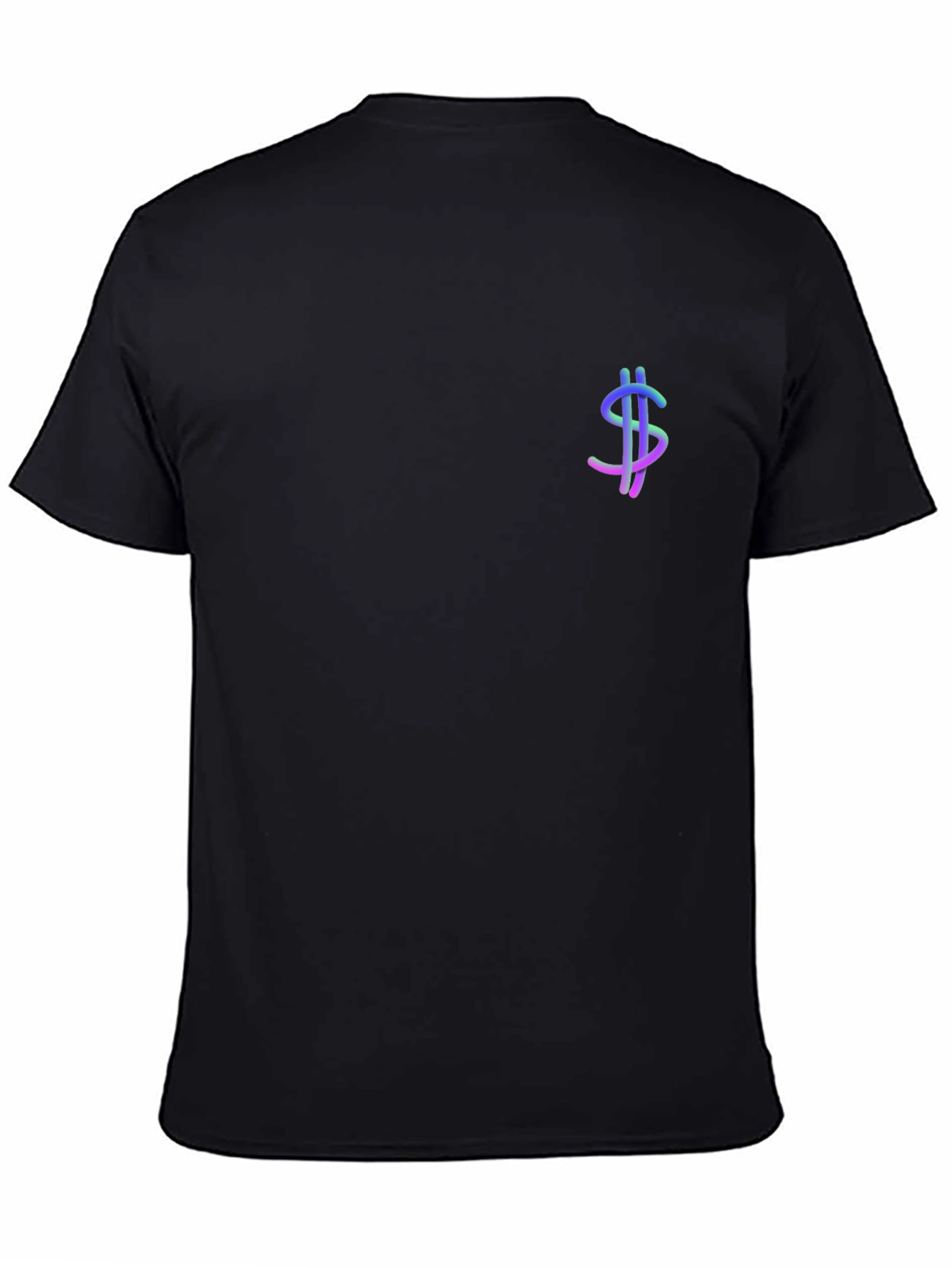 Dollar Sign Graphic Tee - Soft Cotton Blend
