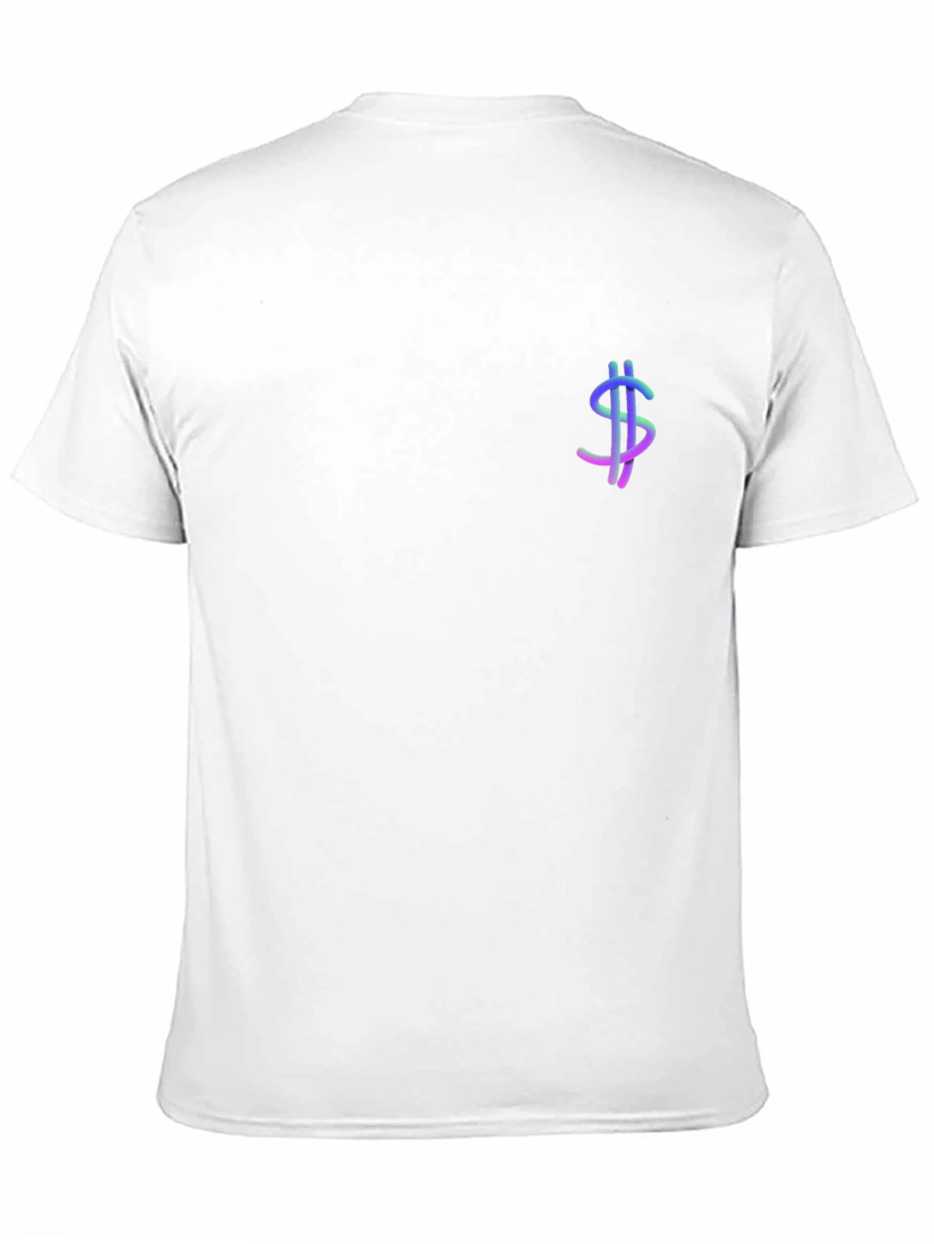 Dollar Sign Graphic Tee - Soft Cotton Blend