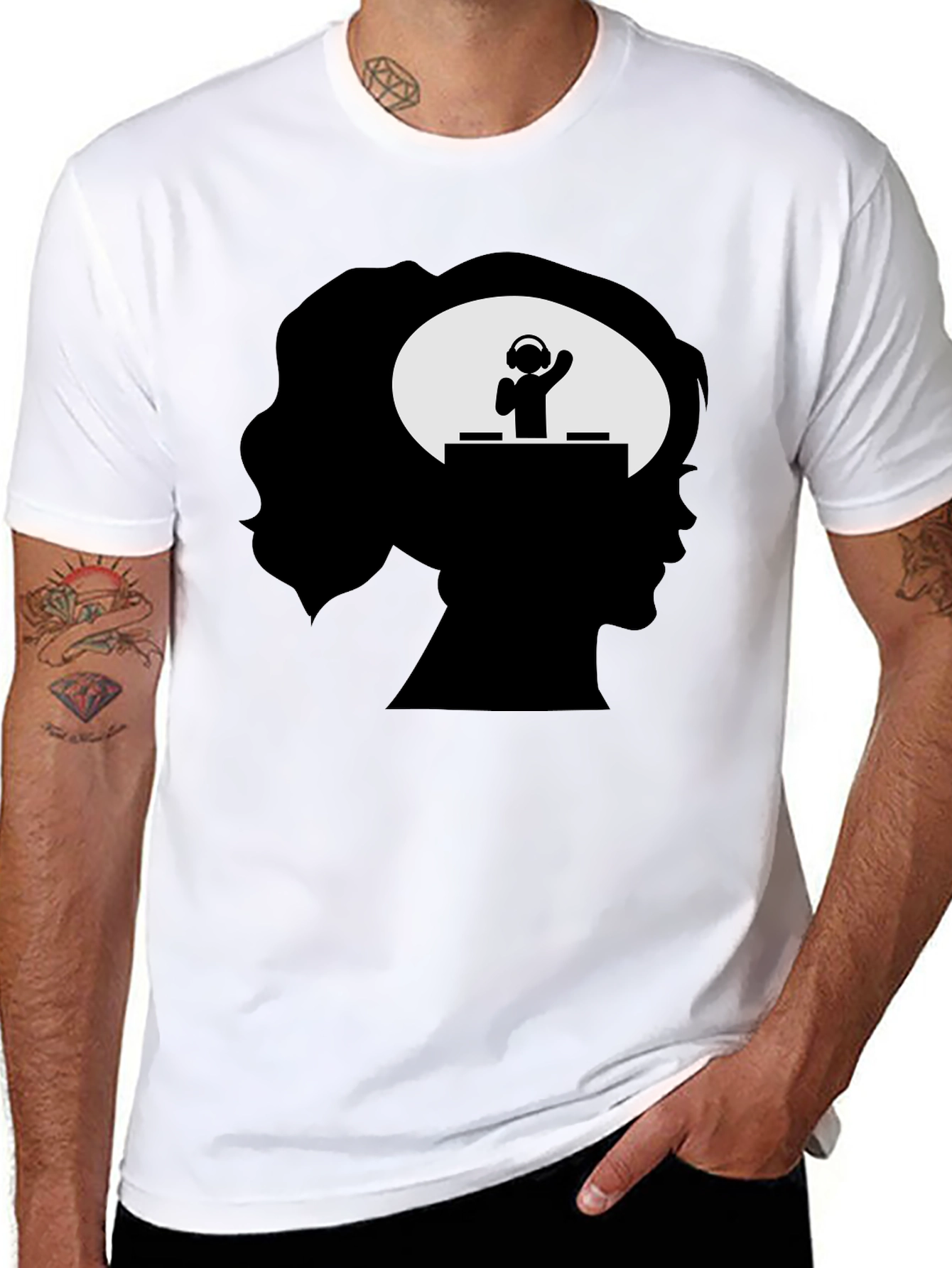 DJ Mind T-Shirt - Cool Graphic Tee