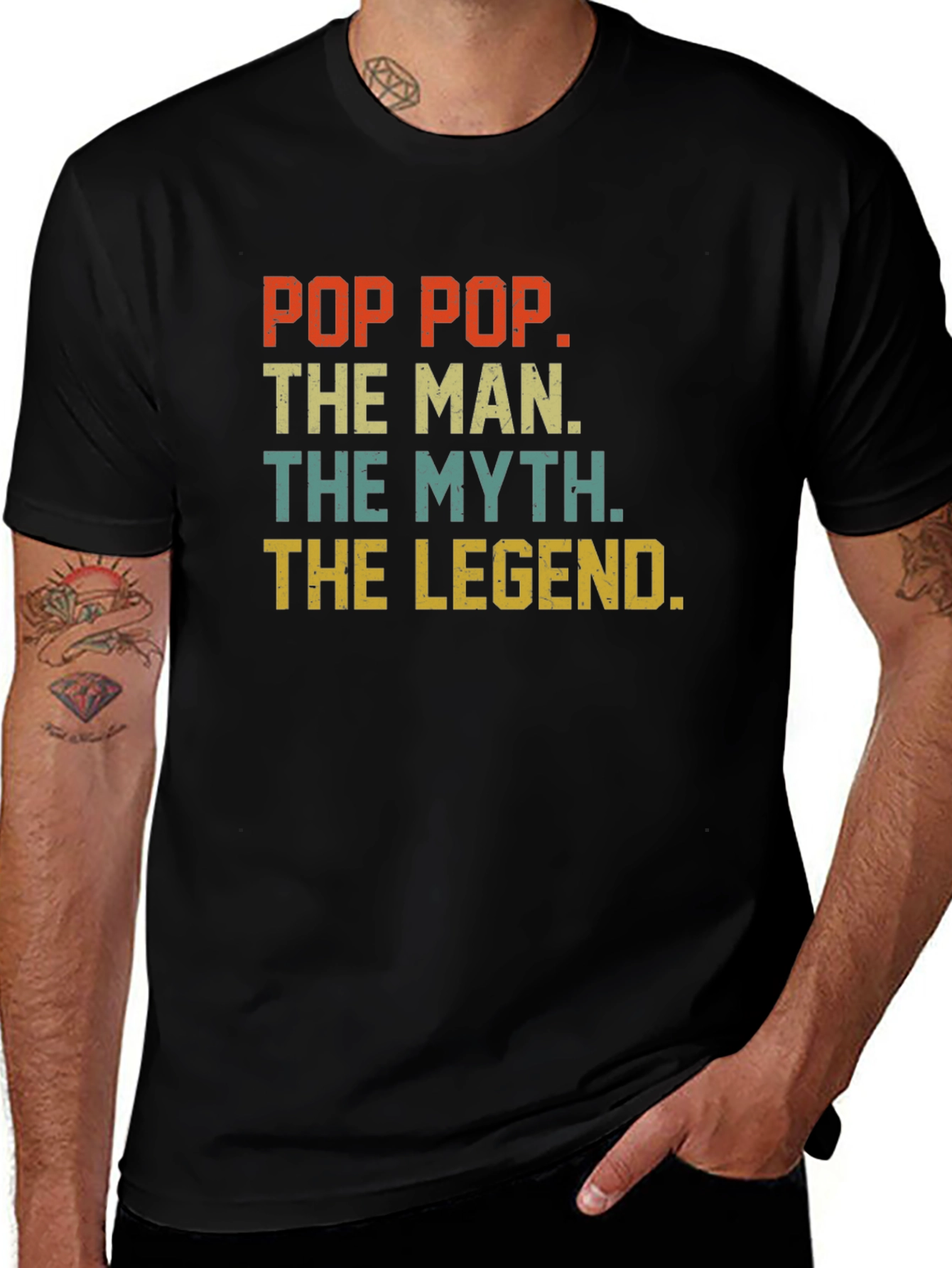 Pop Pop The Man The Myth The Legend T-Shirt