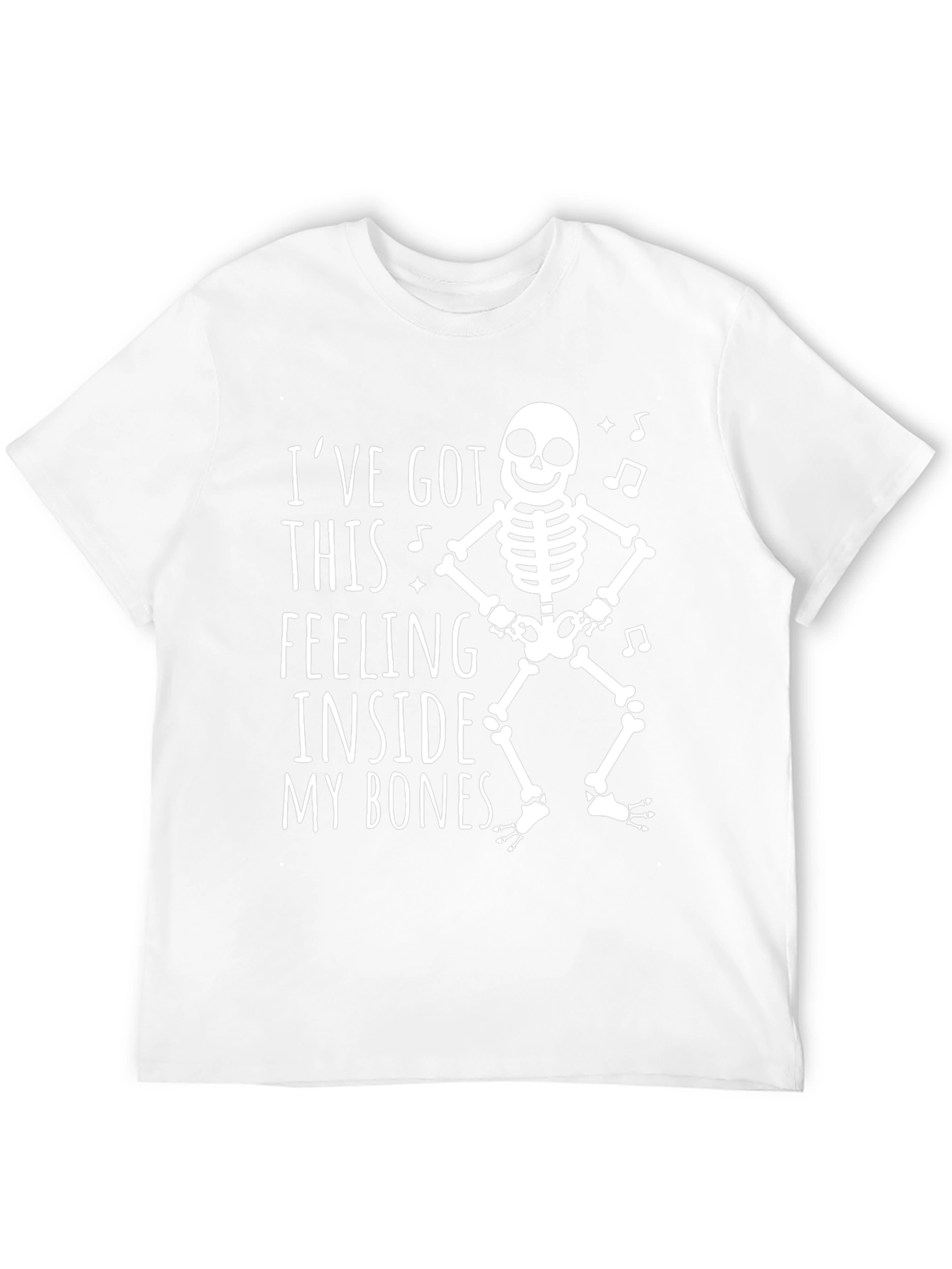 Dancing Skeleton Graphic Tee - Halloween