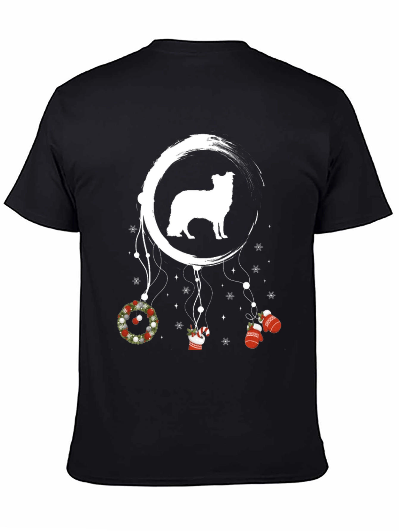Dog Christmas Dreamcatcher T-Shirt