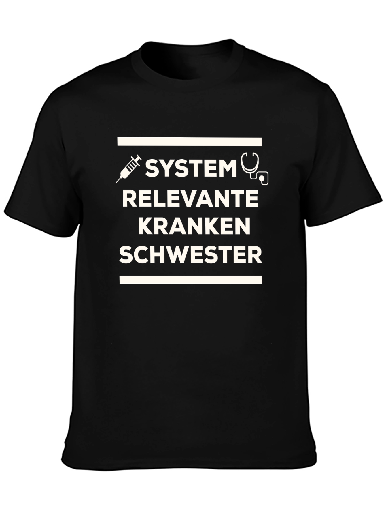 Systemrelevante Krankenschwester T-Shirt