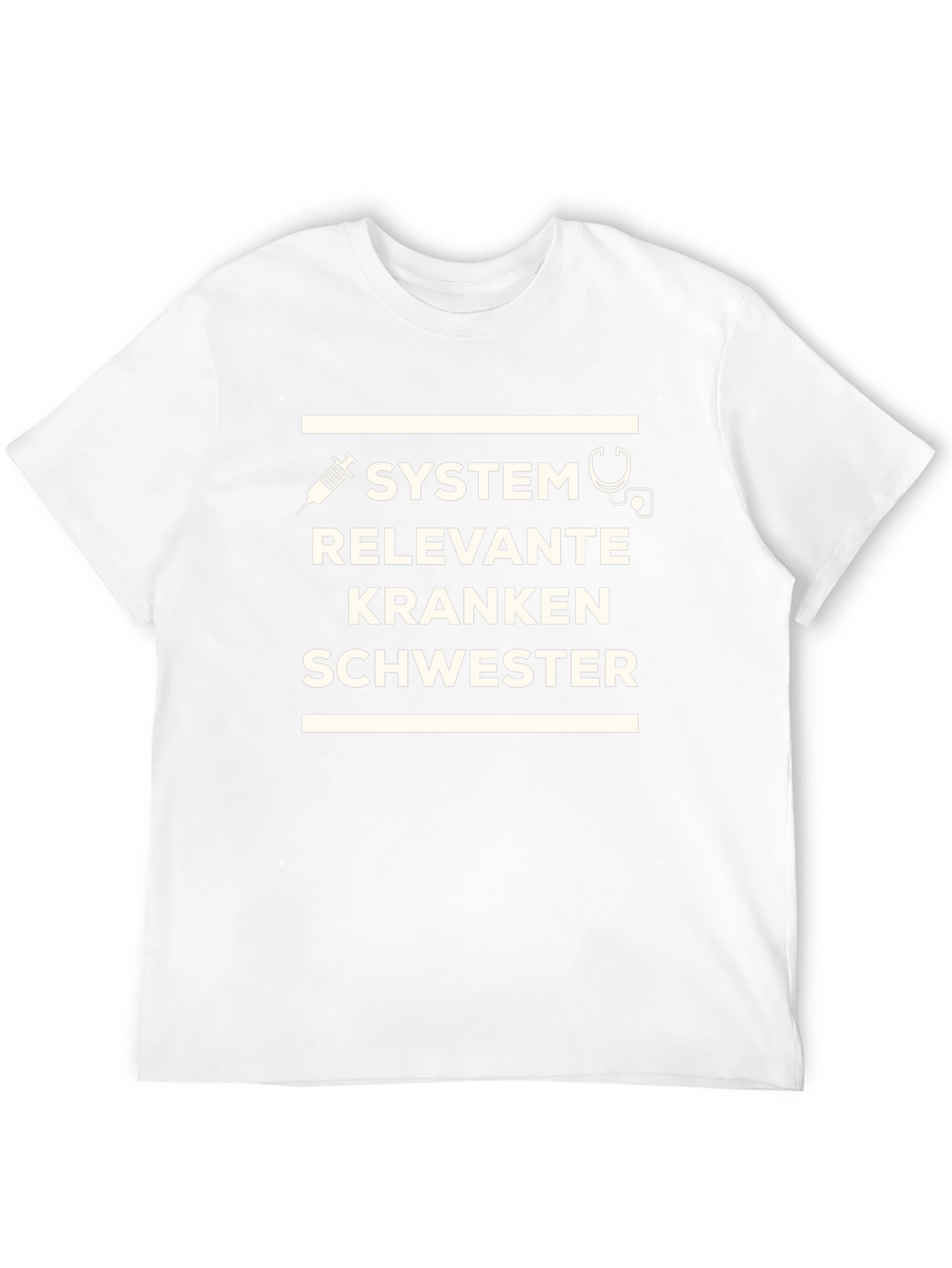 Systemrelevante Krankenschwester T-Shirt