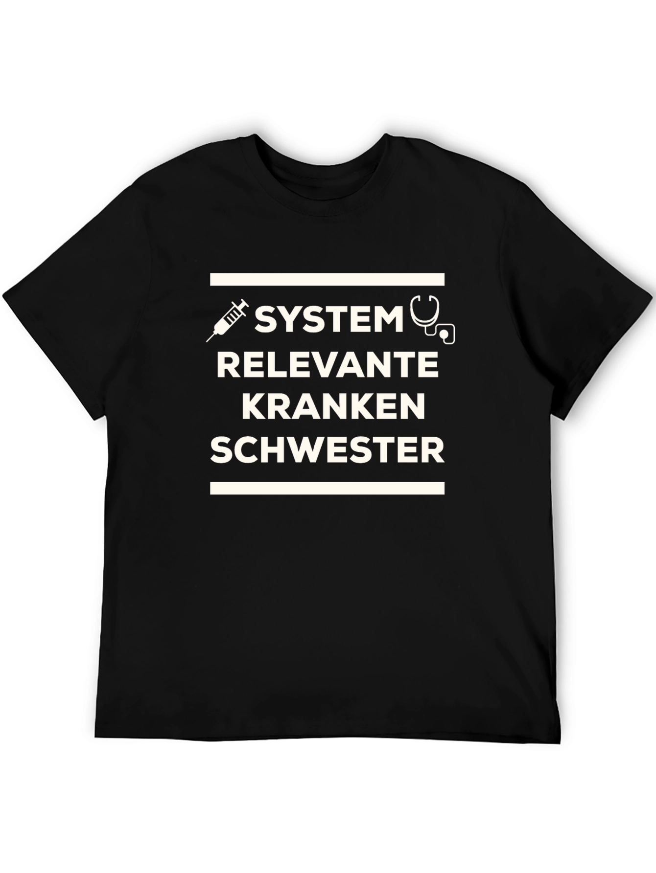 Systemrelevante Krankenschwester T-Shirt