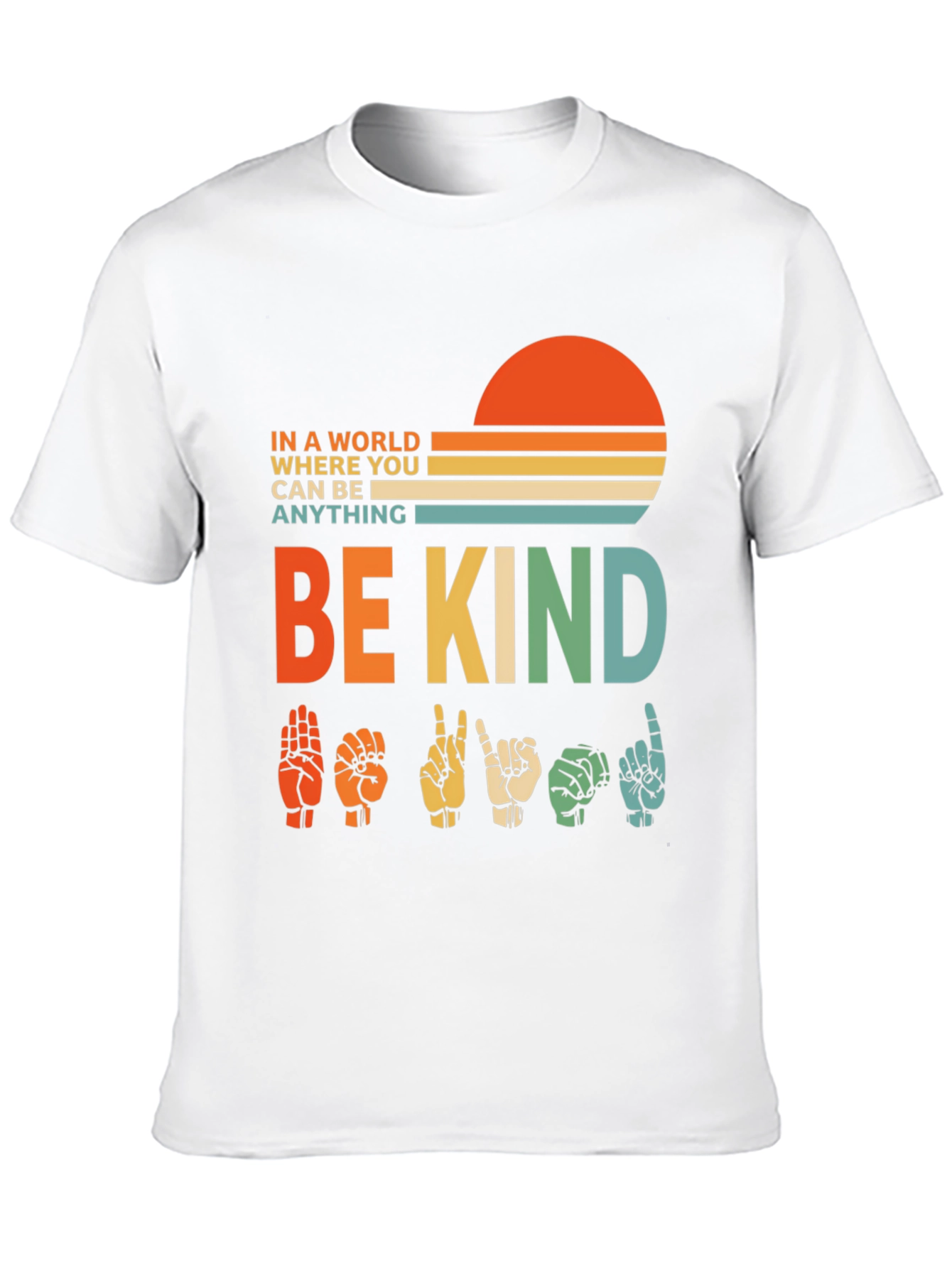 Be Kind ASL Shirt - Positive Message Tee