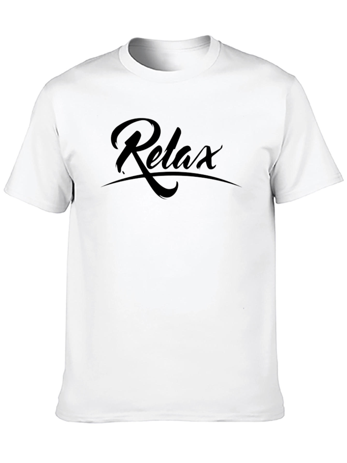 Relax Black T-Shirt - Casual Comfort