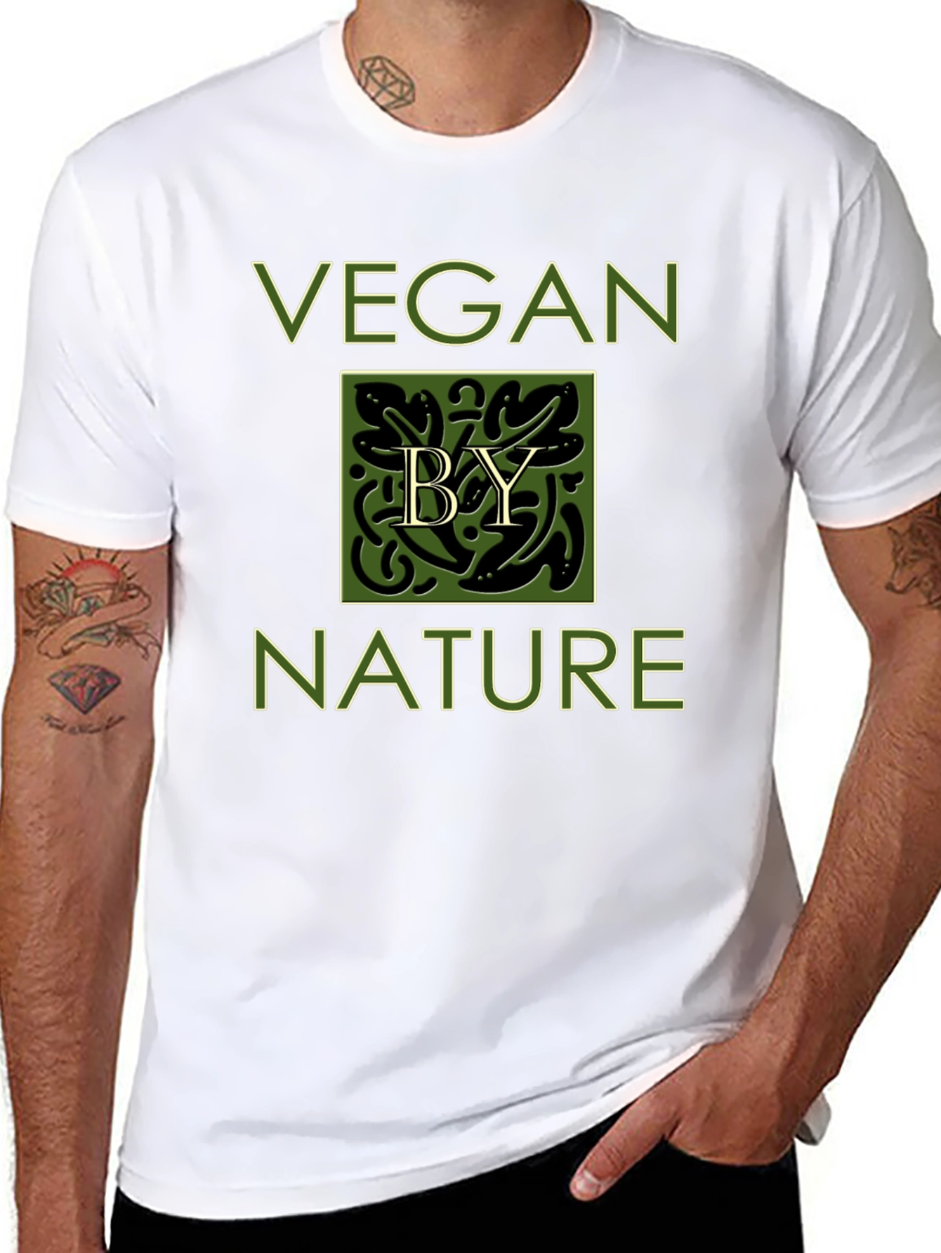 Vegan By Nature Graphic T-Shirt