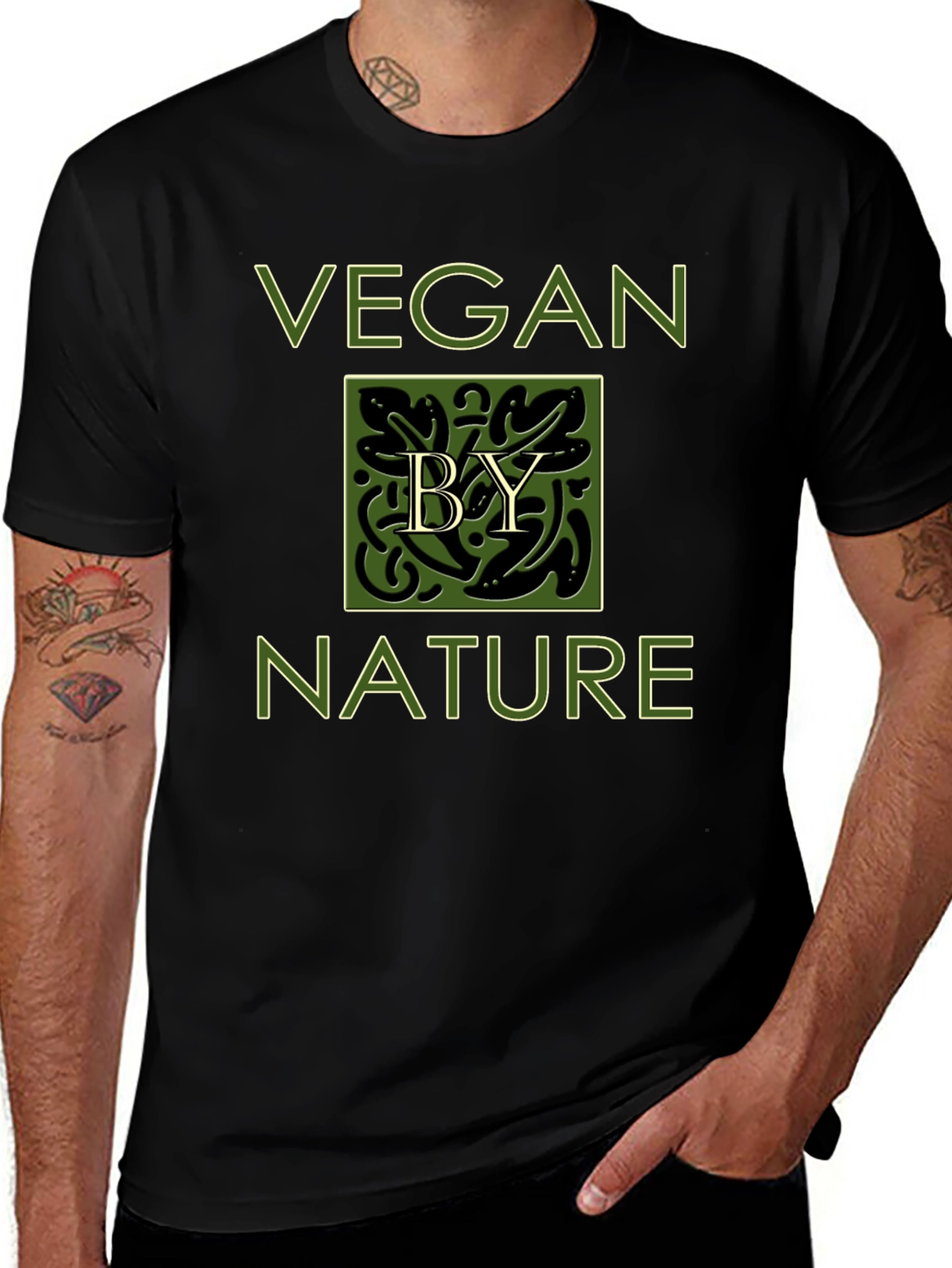 Vegan By Nature Graphic T-Shirt