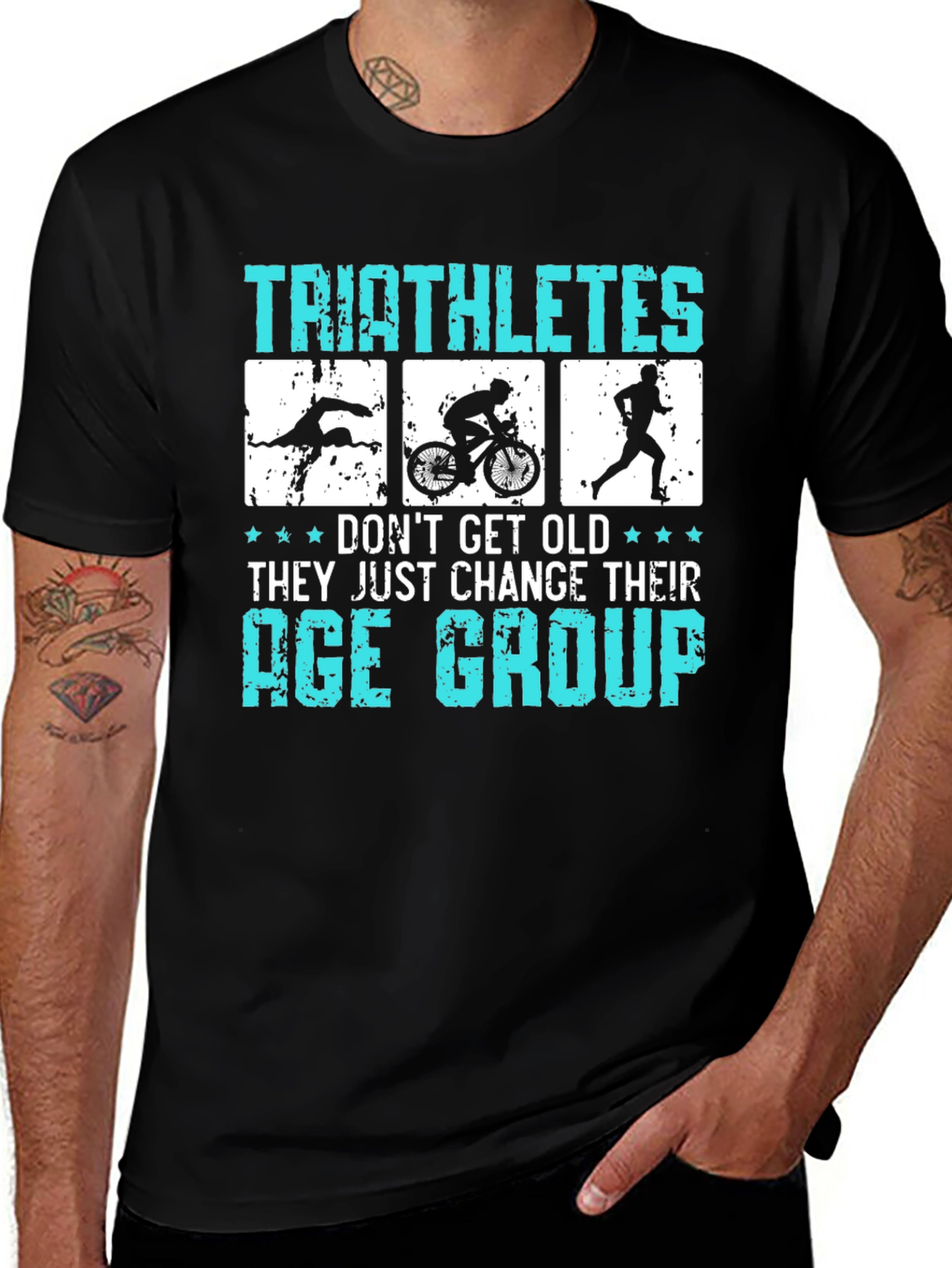 Triathletes Change Age Group T-Shirt