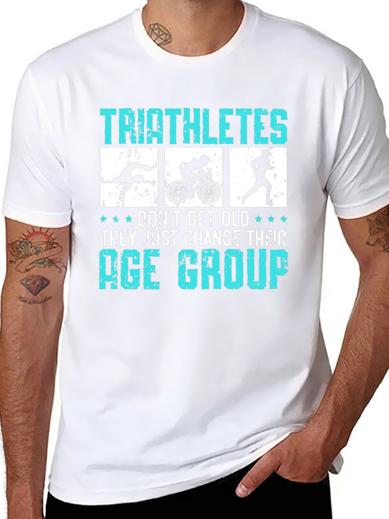 Triathletes Change Age Group T-Shirt