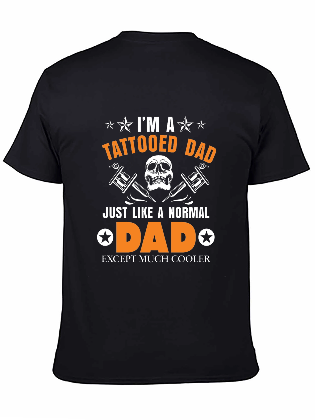 Tattooed Dad T-Shirt - Cool Fathers Day Gift
