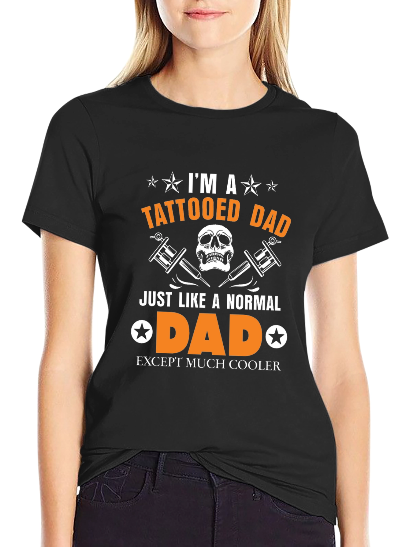 Tattooed Dad T-Shirt - Cool Fathers Day Gift