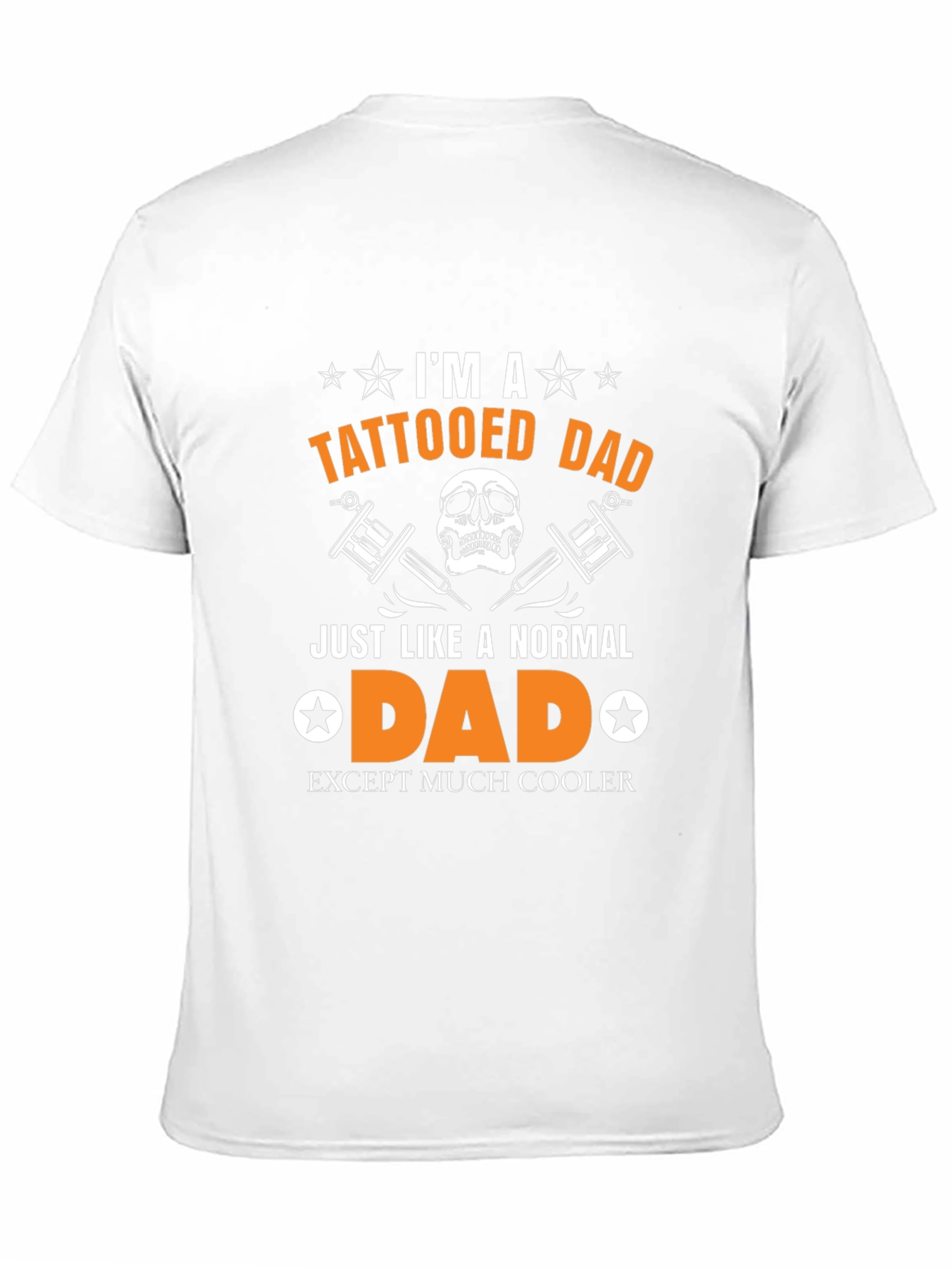Tattooed Dad T-Shirt - Cool Fathers Day Gift