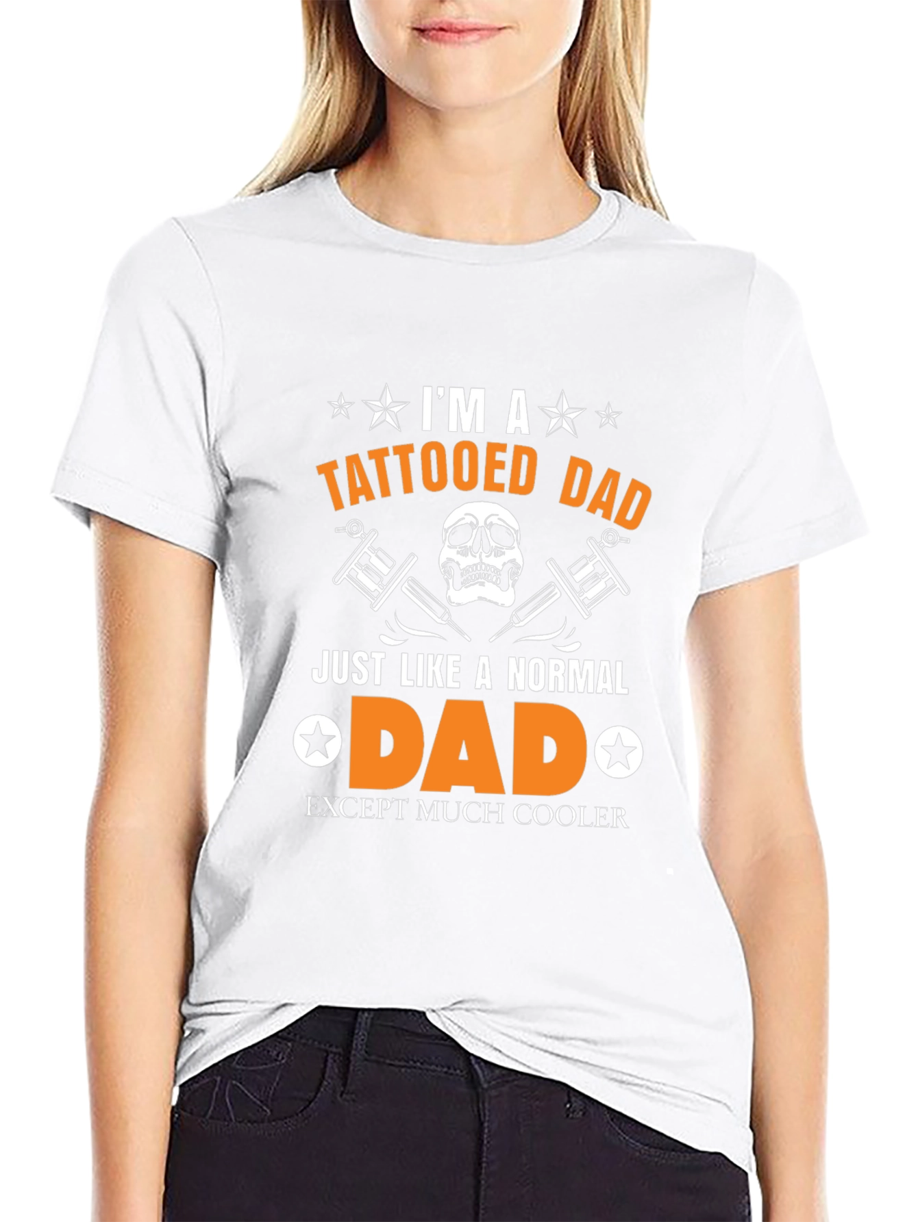 Tattooed Dad T-Shirt - Cool Fathers Day Gift