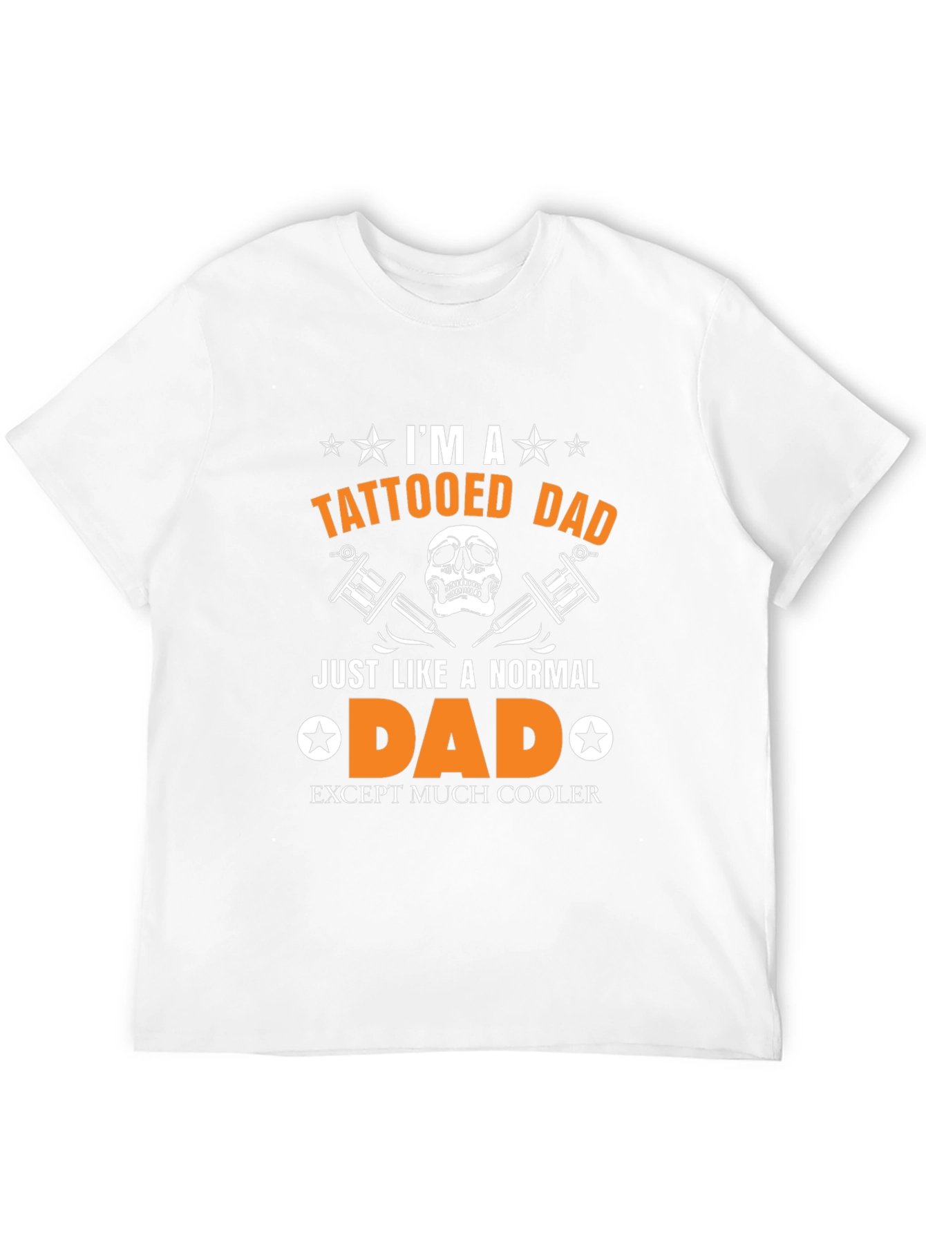 Tattooed Dad T-Shirt - Cool Fathers Day Gift