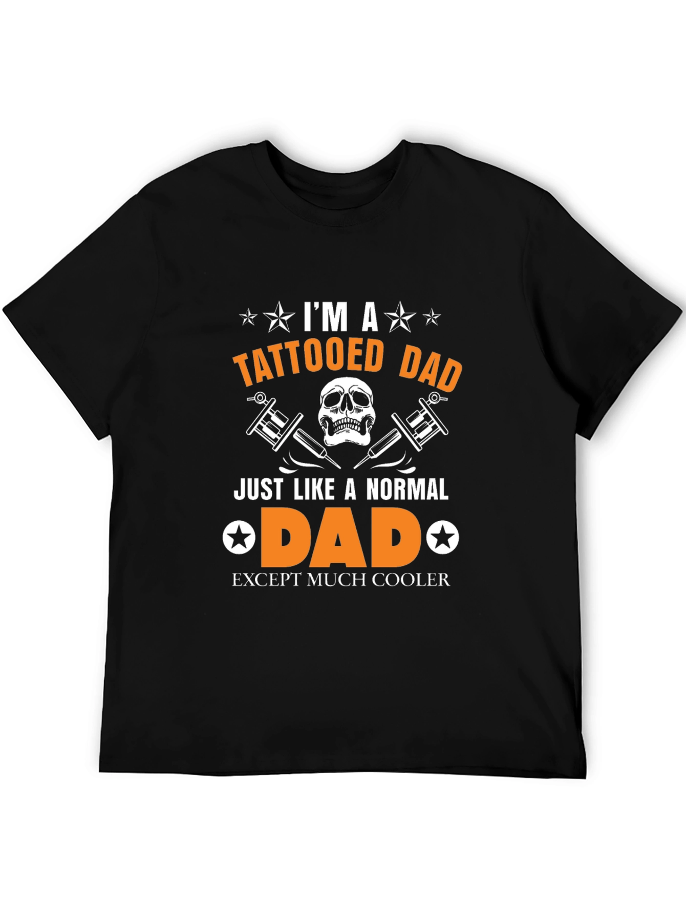 Tattooed Dad T-Shirt - Cool Fathers Day Gift