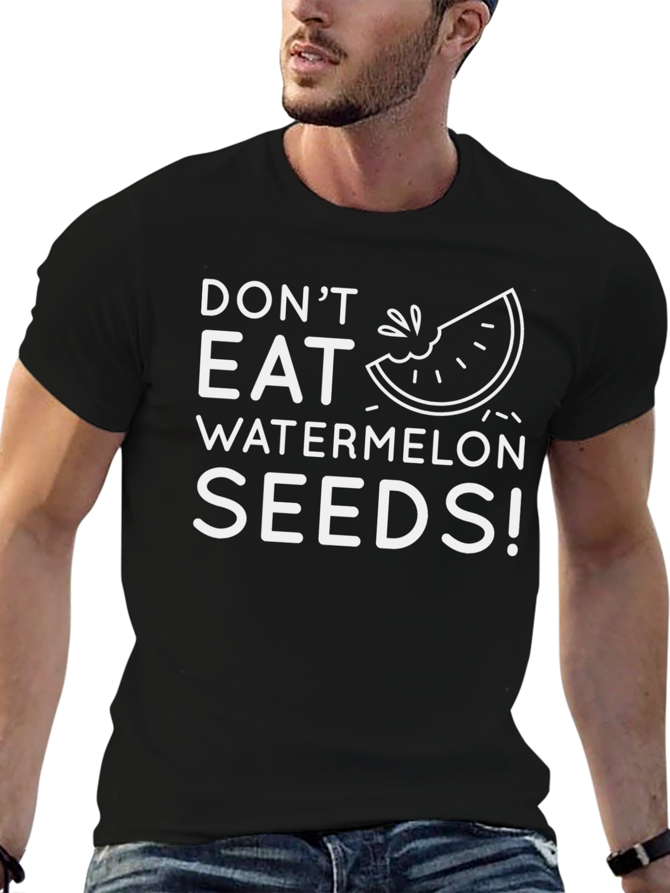 Dont Eat Watermelon Seeds Graphic Tee