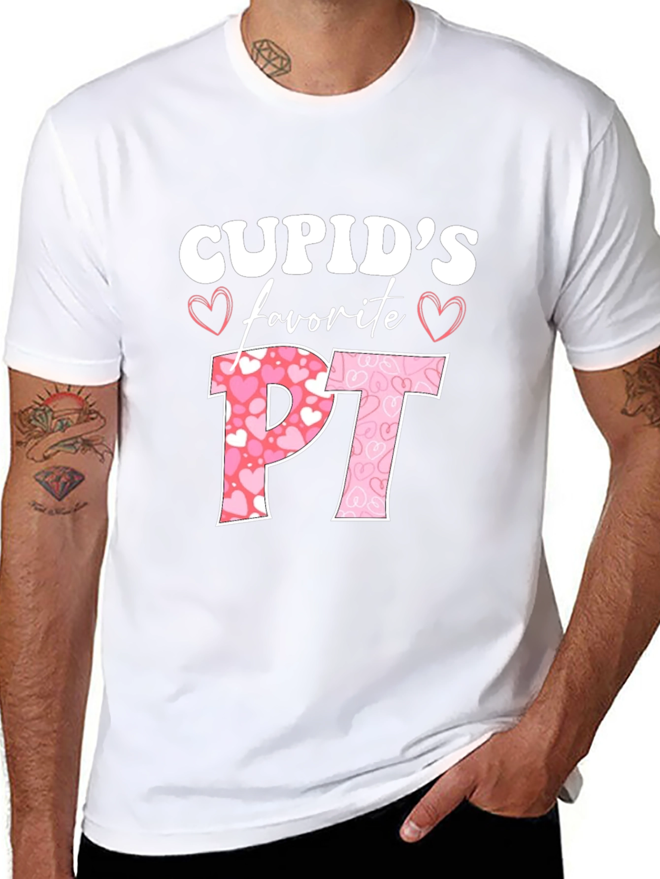 Cupids Favorite PT Valentines T-Shirt
