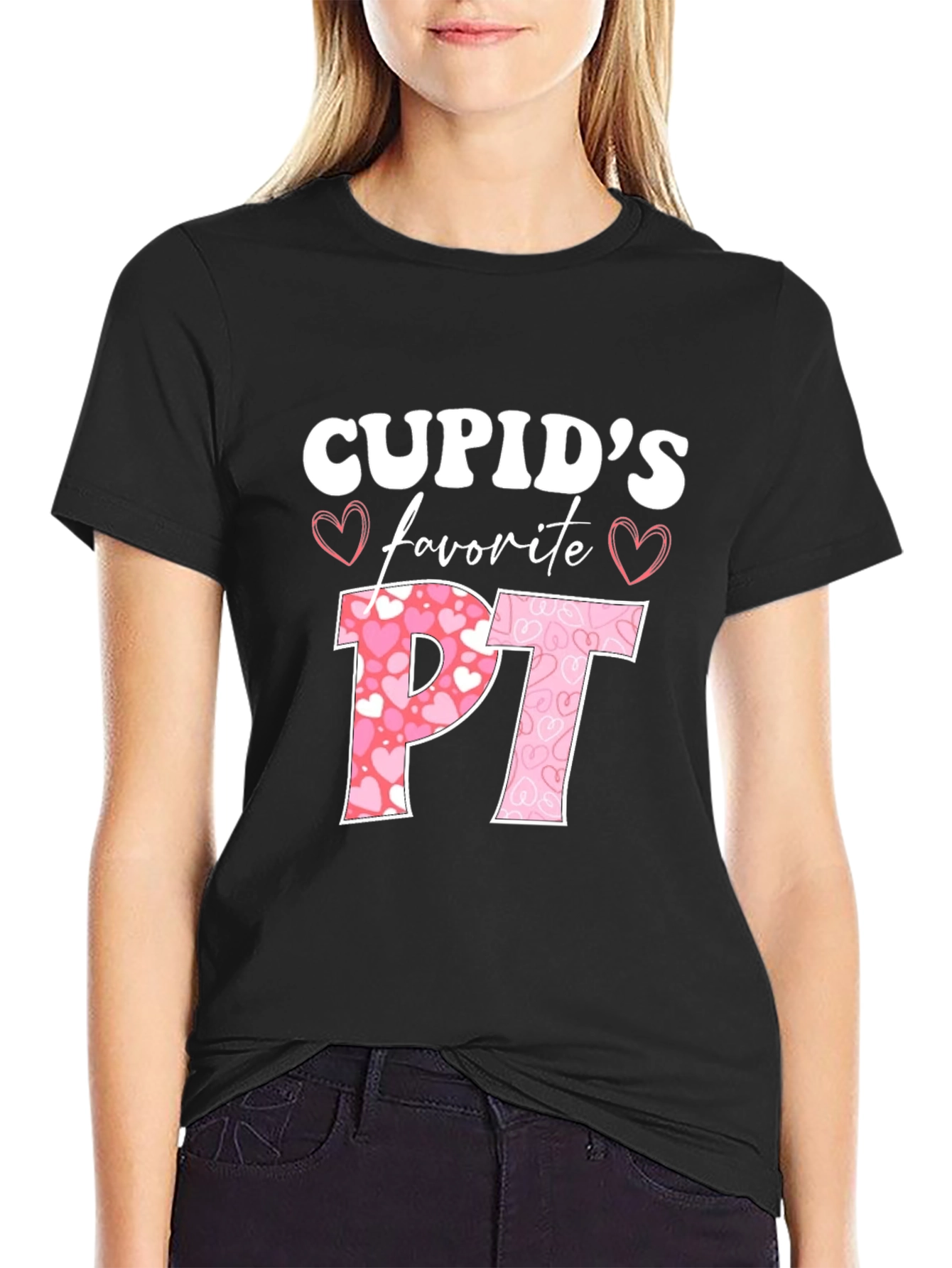 Cupids Favorite PT Valentines T-Shirt