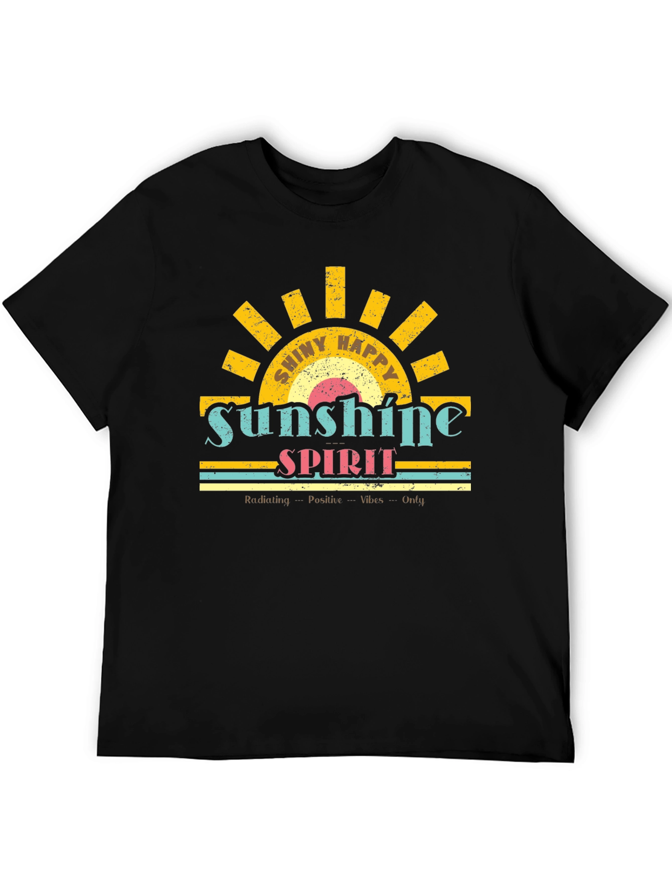 Sunshine Spirit Graphic T-Shirt