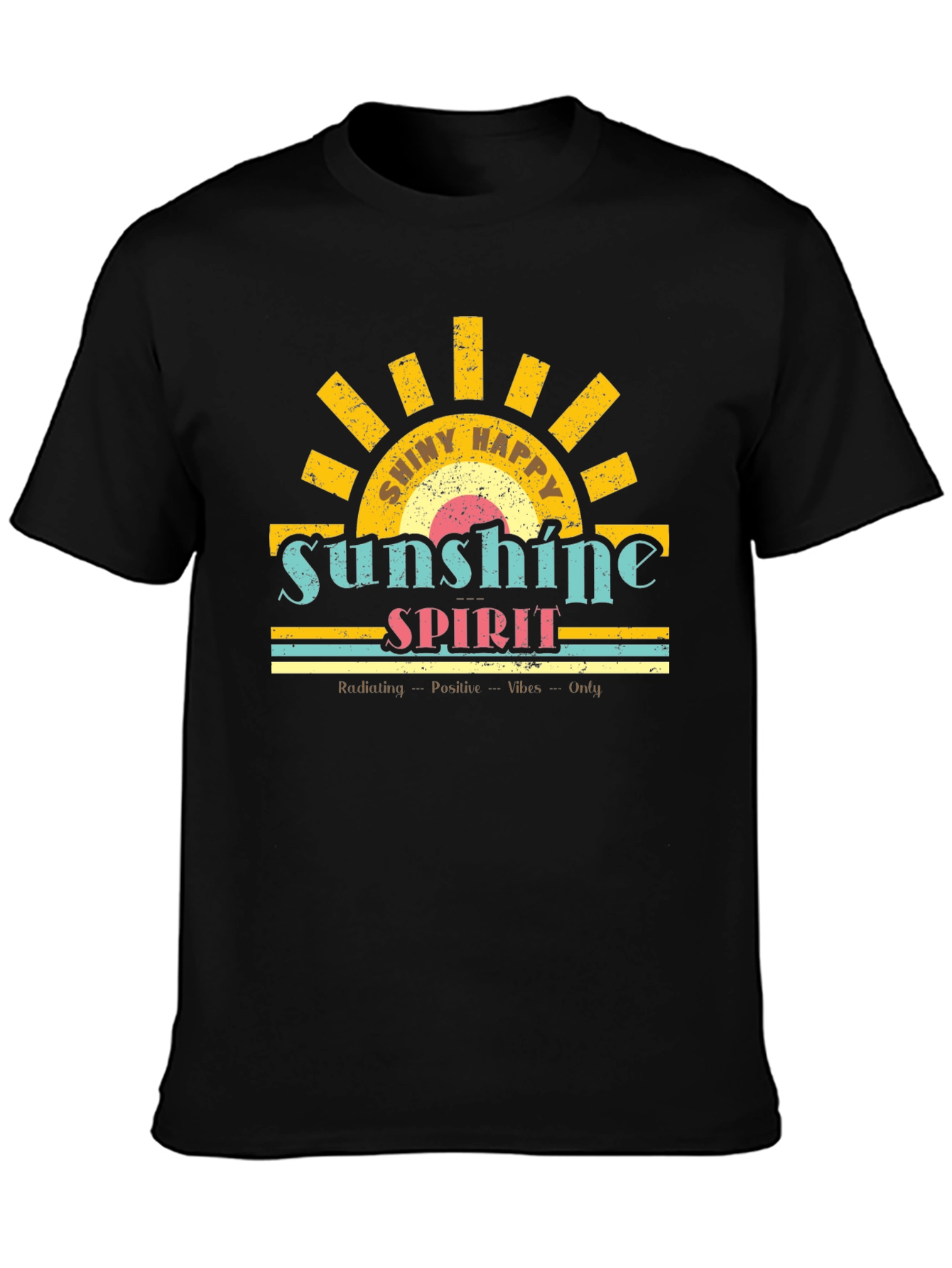 Sunshine Spirit Graphic T-Shirt