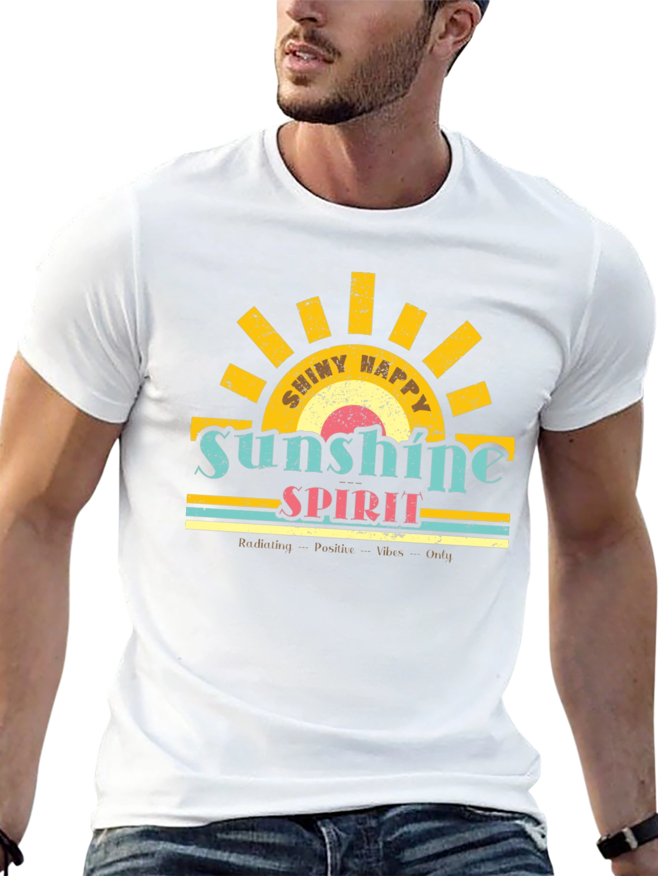 Sunshine Spirit Graphic T-Shirt
