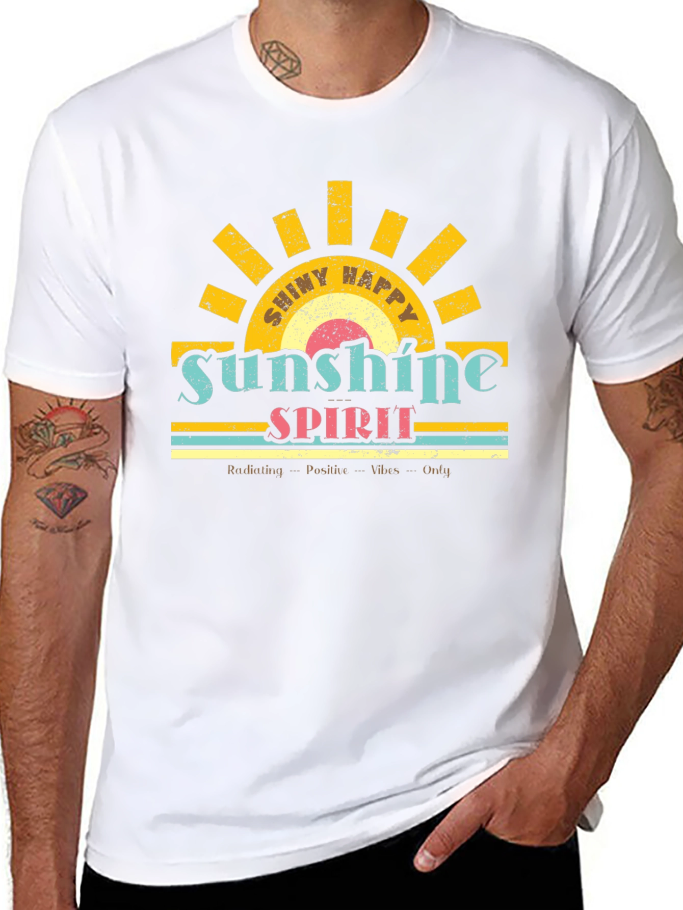 Sunshine Spirit Graphic T-Shirt