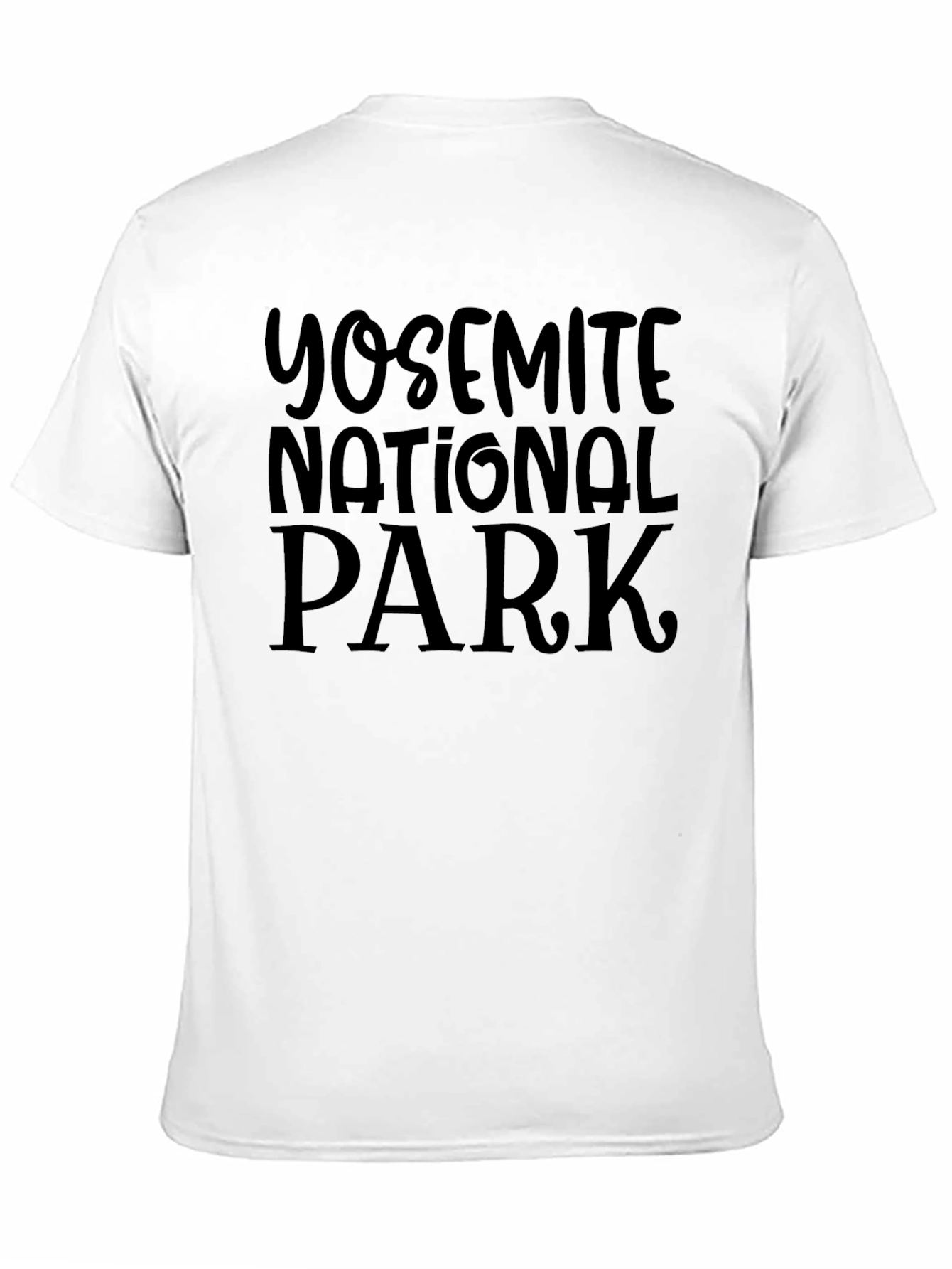 Yosemite National Park Graphic Tee - Black