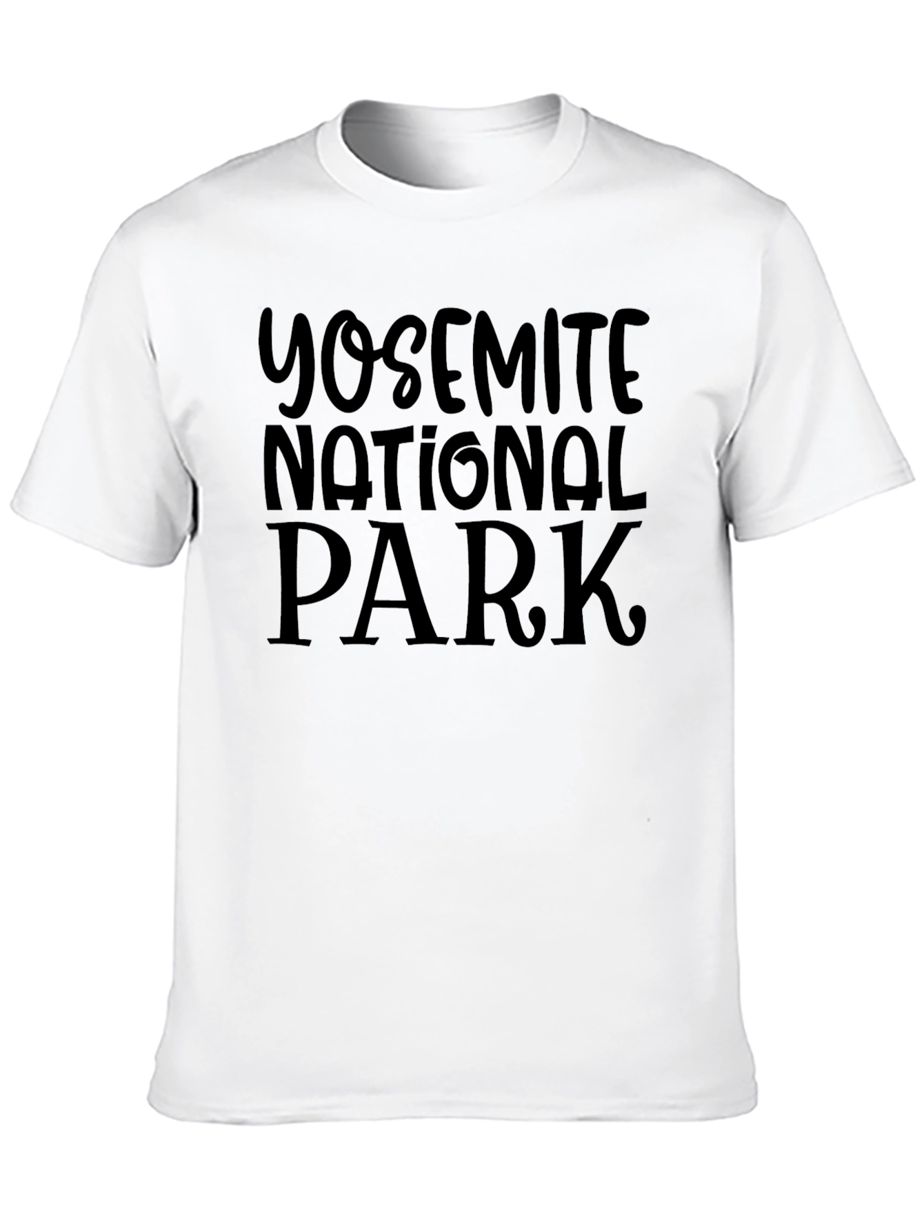 Yosemite National Park Graphic Tee - Black