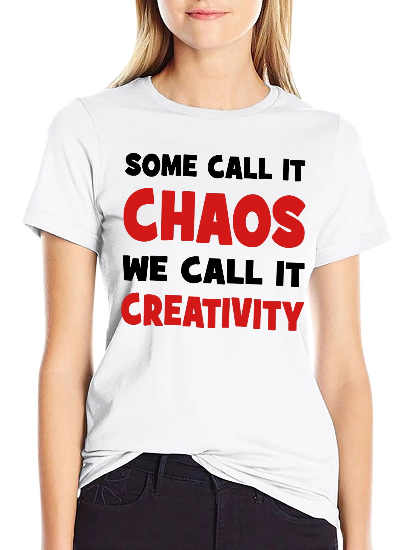 Chaos Creativity Graphic Tee - Black