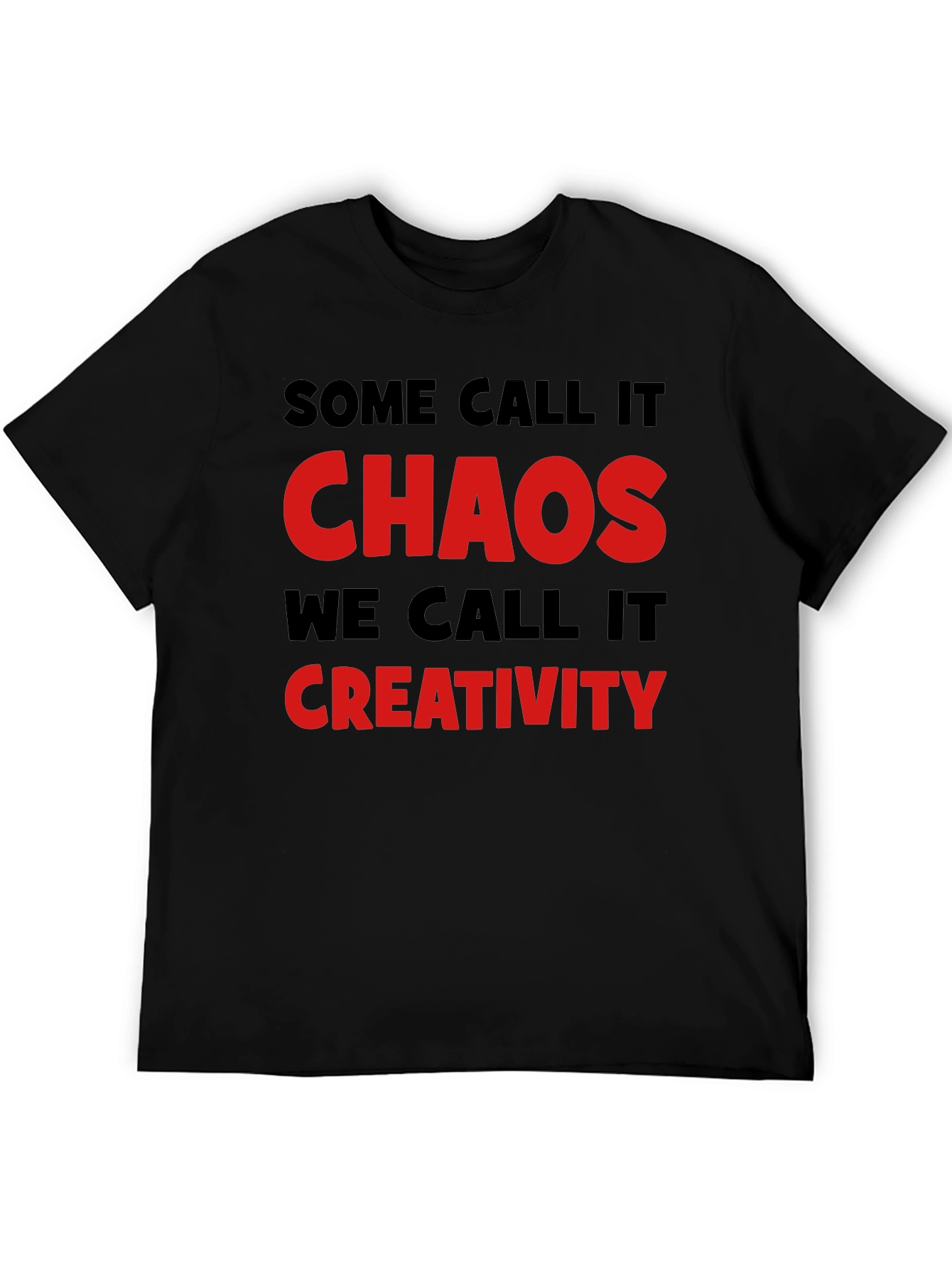 Chaos Creativity Graphic Tee - Black