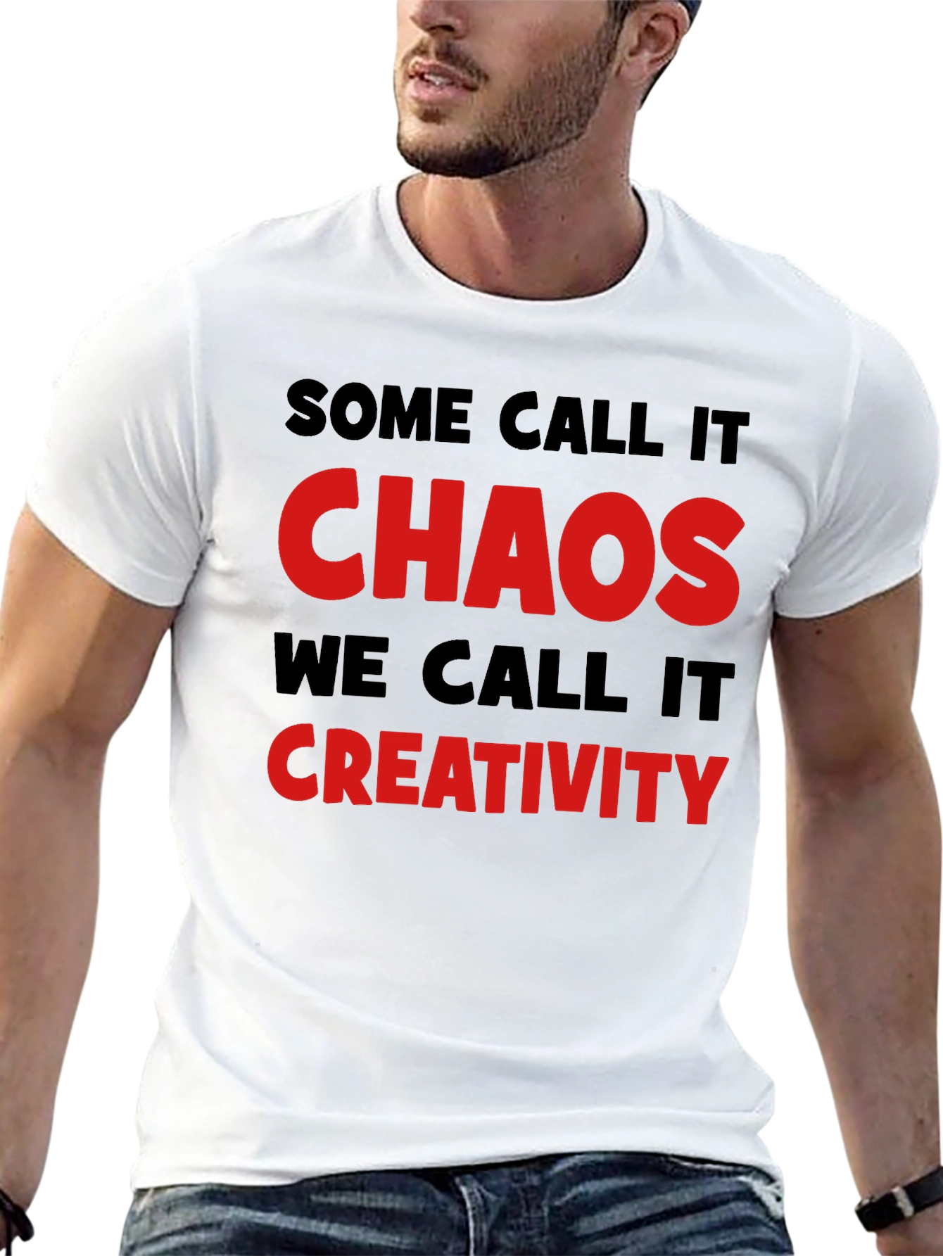 Chaos Creativity Graphic Tee - Black