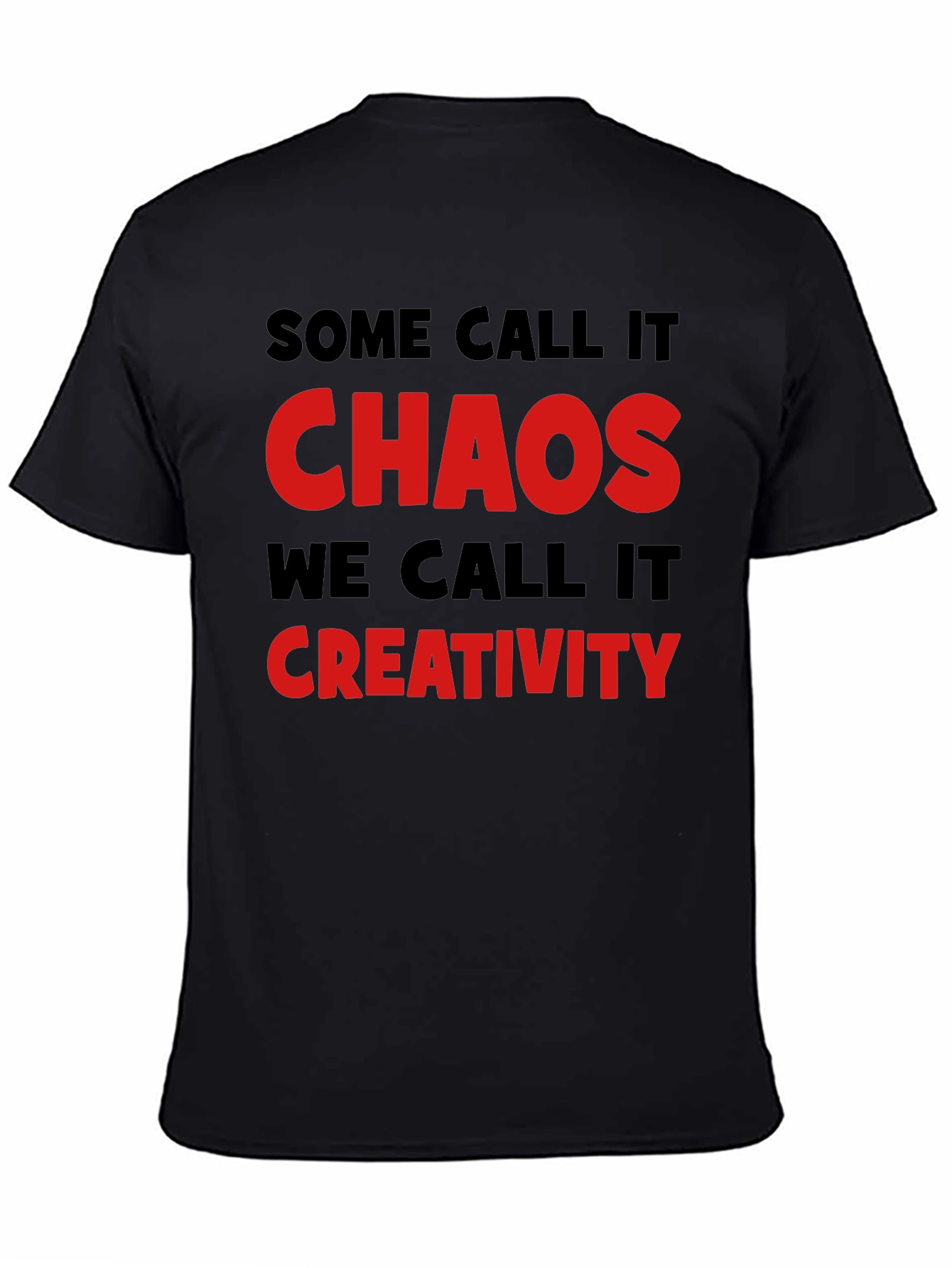 Chaos Creativity Graphic Tee - Black